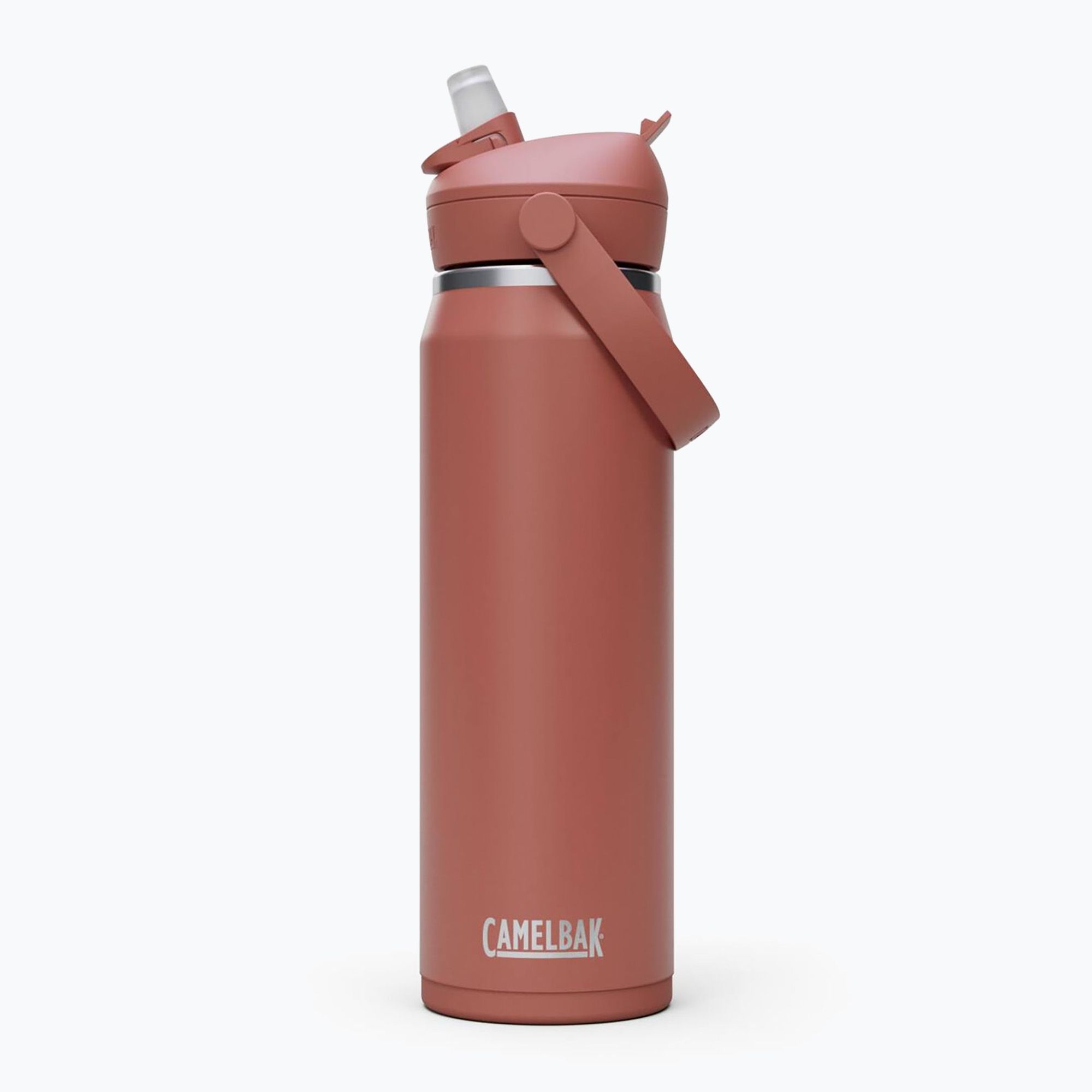 Butelka turystyczna Camelbak Thrive Flip Straw Insulated SST 740 ml sierra red 