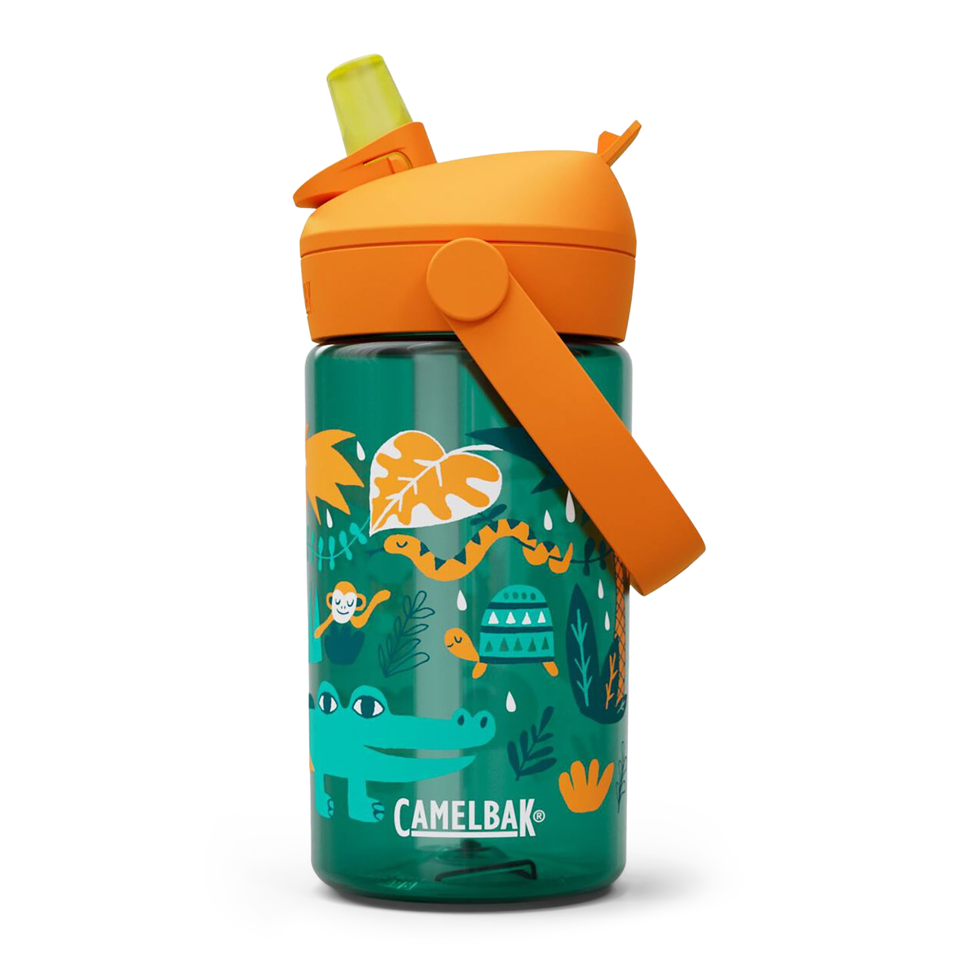 CamelBak Thrive Flip Straw Kids 400ml бутилка за пътуване с животни от джунглата