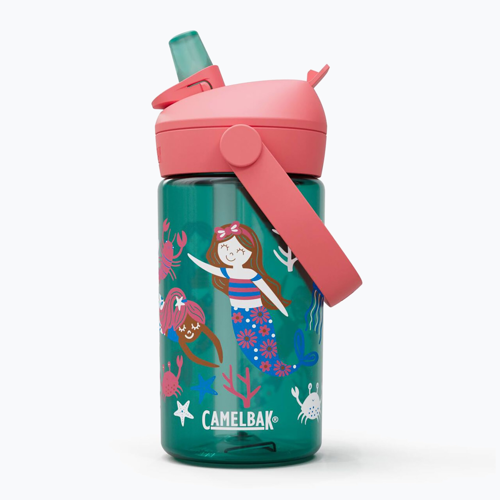CamelBak Thrive Flip Straw Kids 400ml бутилка за пътуване mermaid friends
