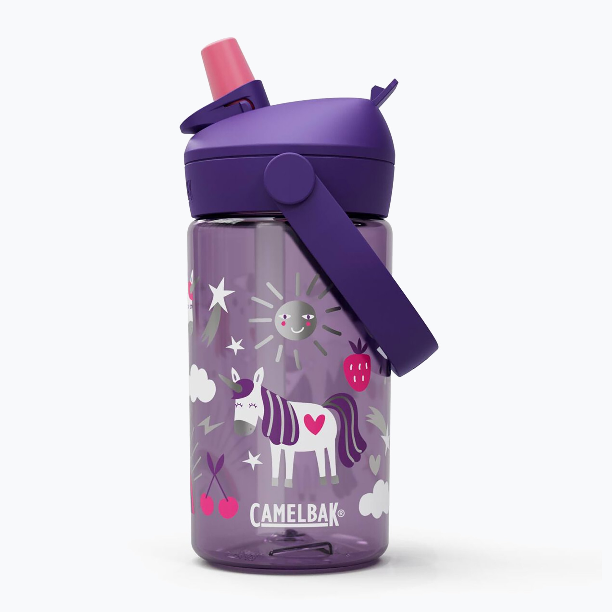 CamelBak Thrive Flip Straw Kids 400ml бутилка за пътуване с еднорог