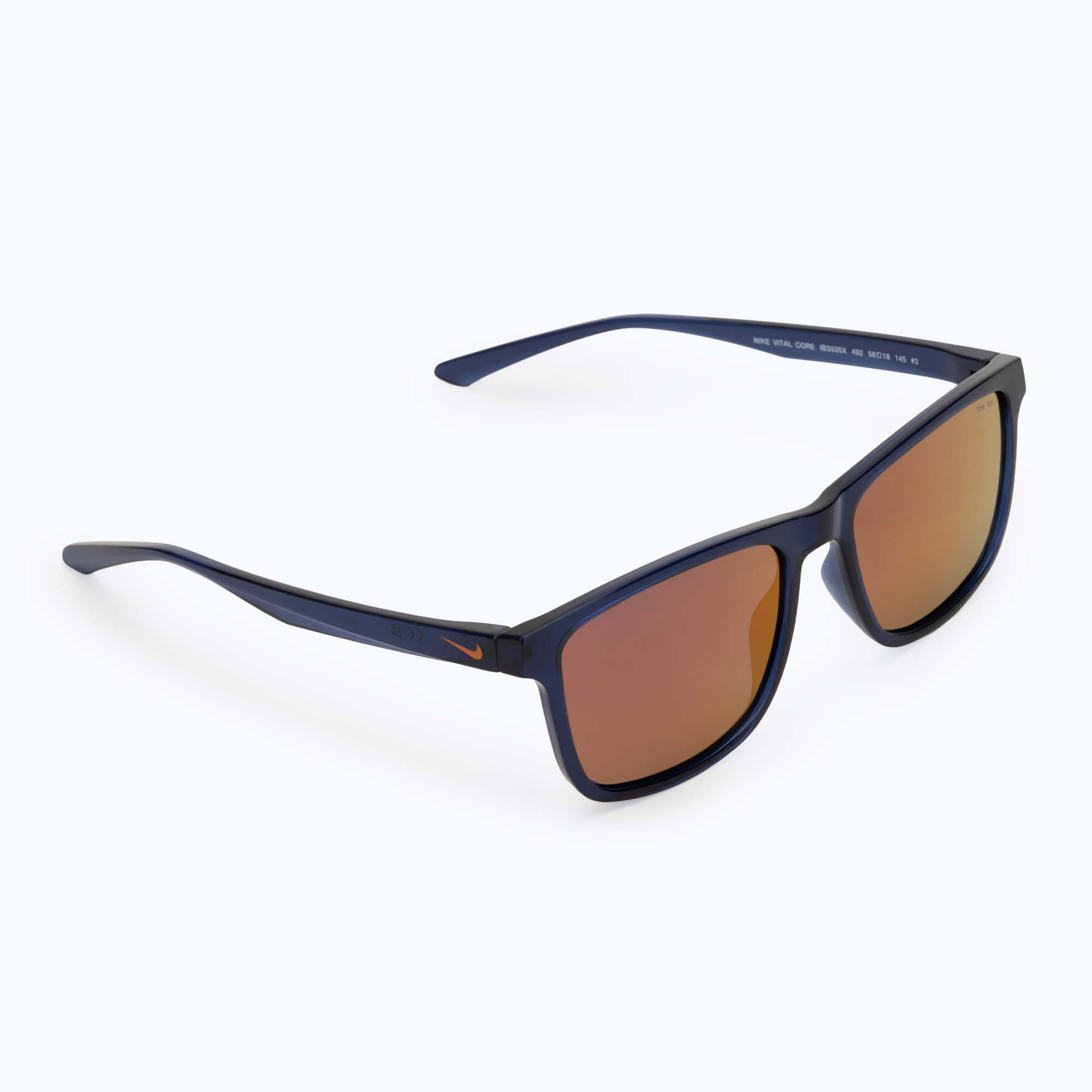 Okulary przeciwsłoneczne Nike Vital Core blue void/orange mirror