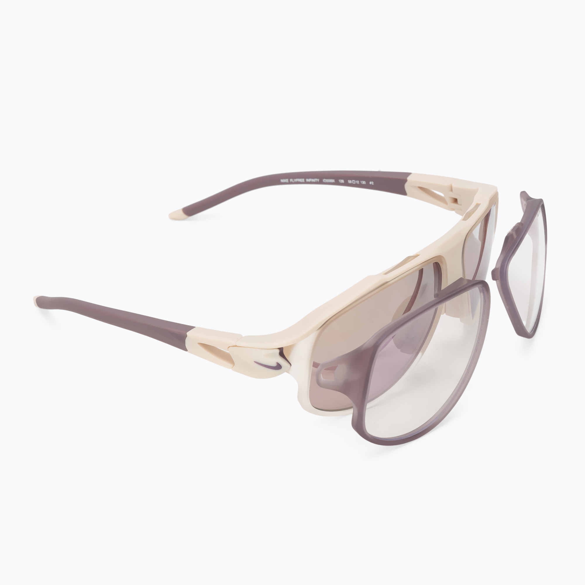 Okulary przeciwsłoneczne Nike Flyfree Infinity matte sanddrift /road tint/clear 