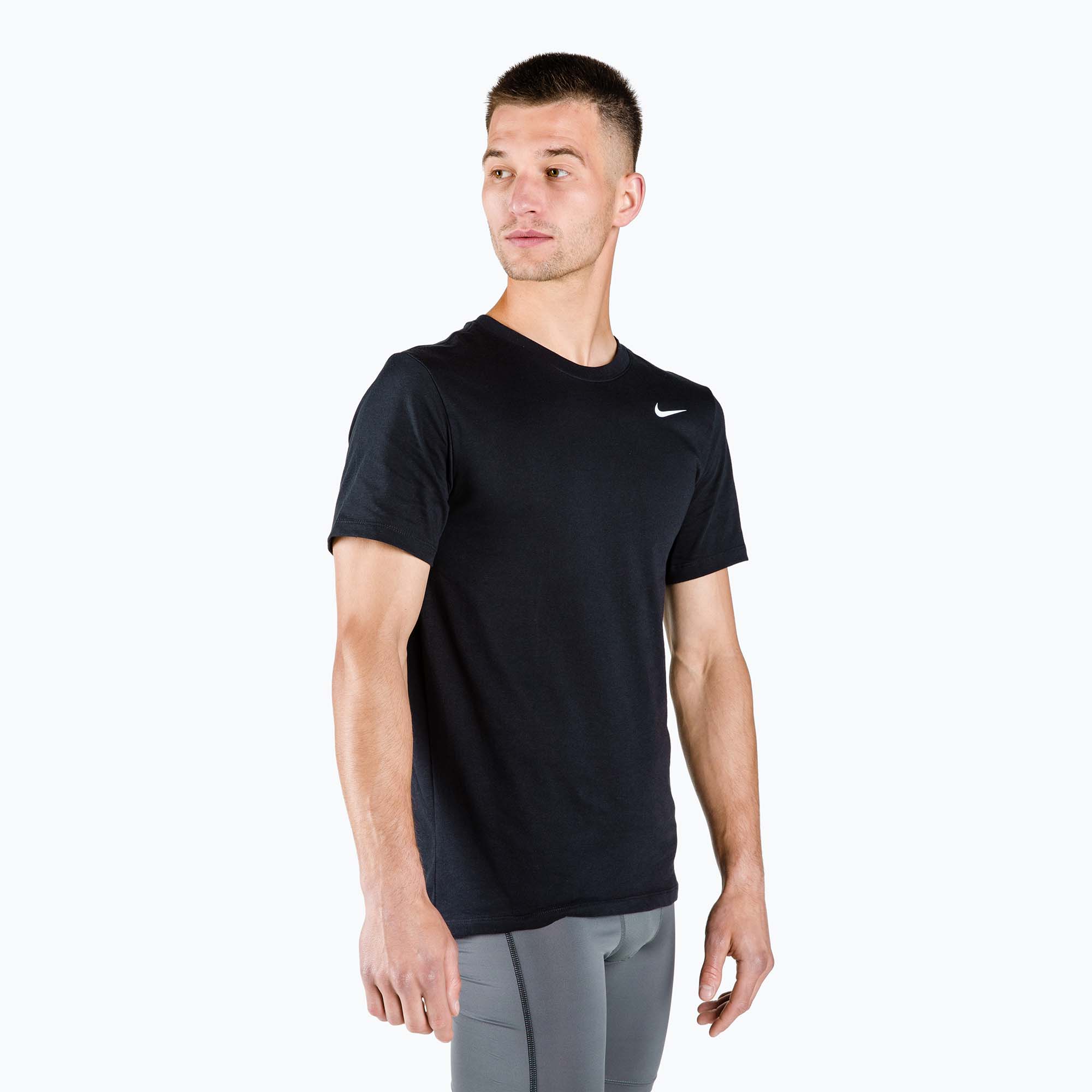 Koszulka męska Nike Dri-Fit black/white 