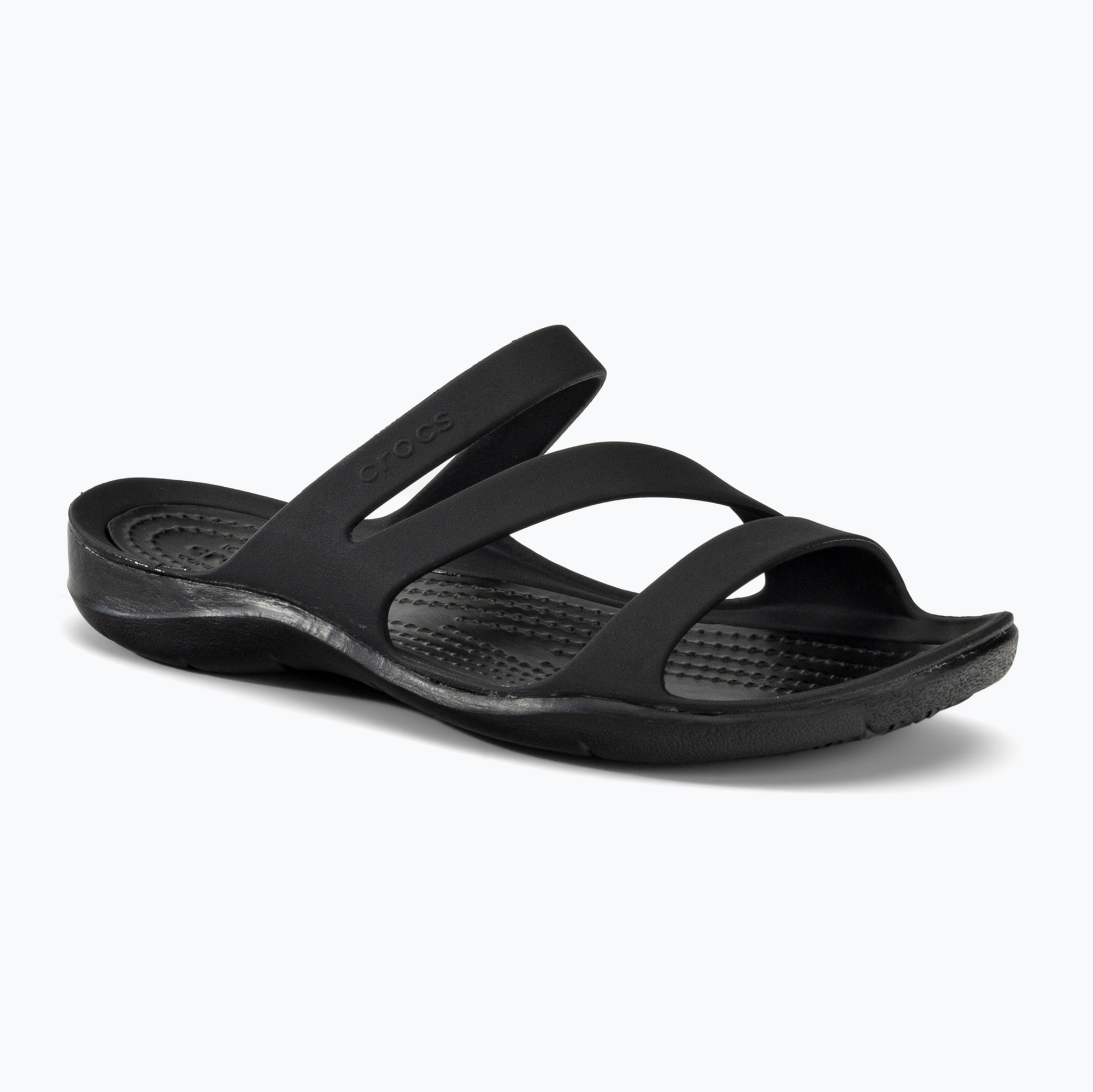 Klapki Crocs Swiftwater Sandal W black/black 203998-06X 