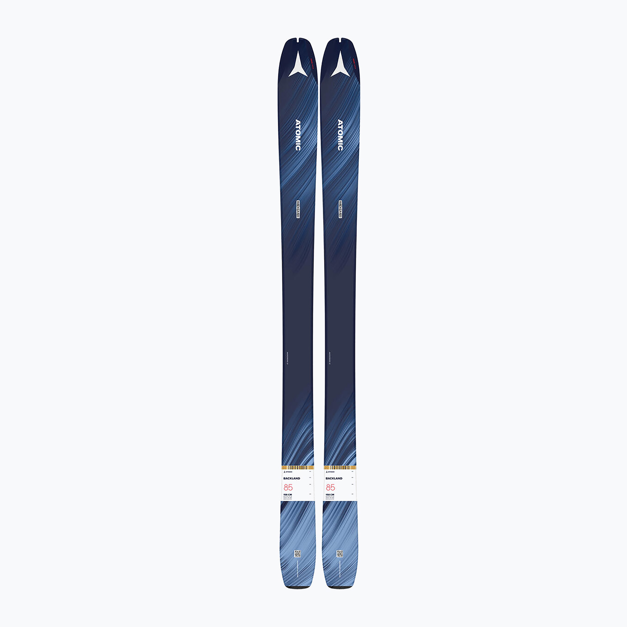 Sci da donna Atomic Backland 85W + Pelli blu