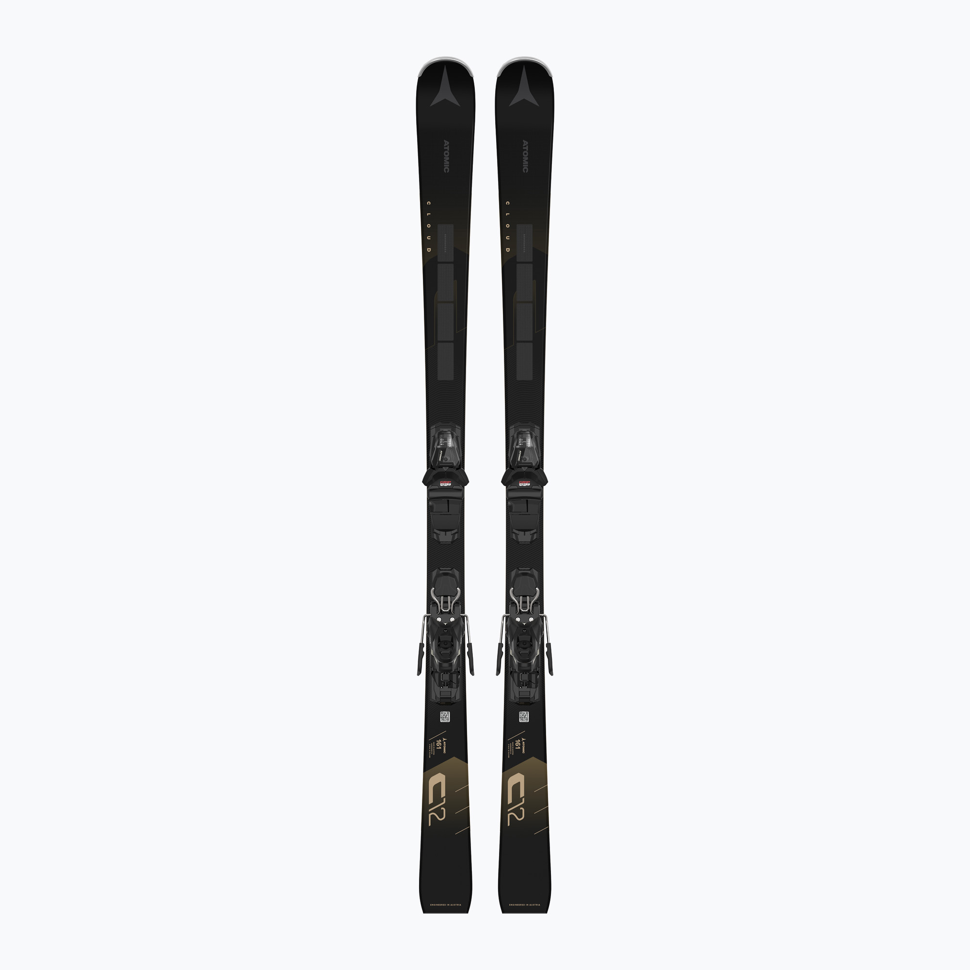 Ski Damen Atomic Cloud C12 Revoshock C + Bindungen M10 GW black (Cloud C12 Revoshock C+M10 GW AASS03322)