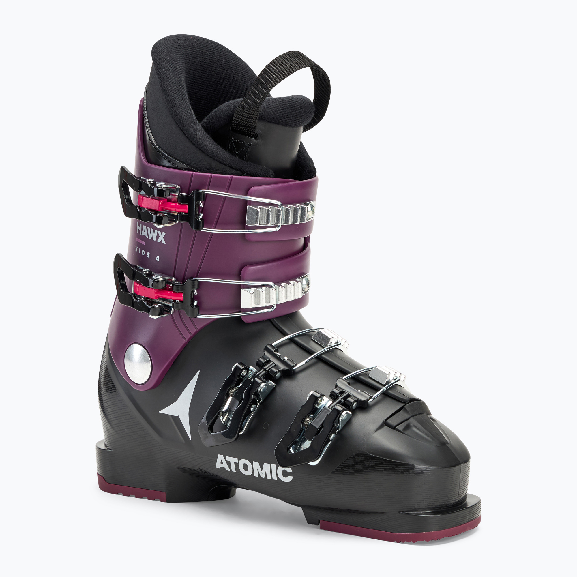 Детски ски обувки Atomic Hawx Kids 4 black/violet/pink