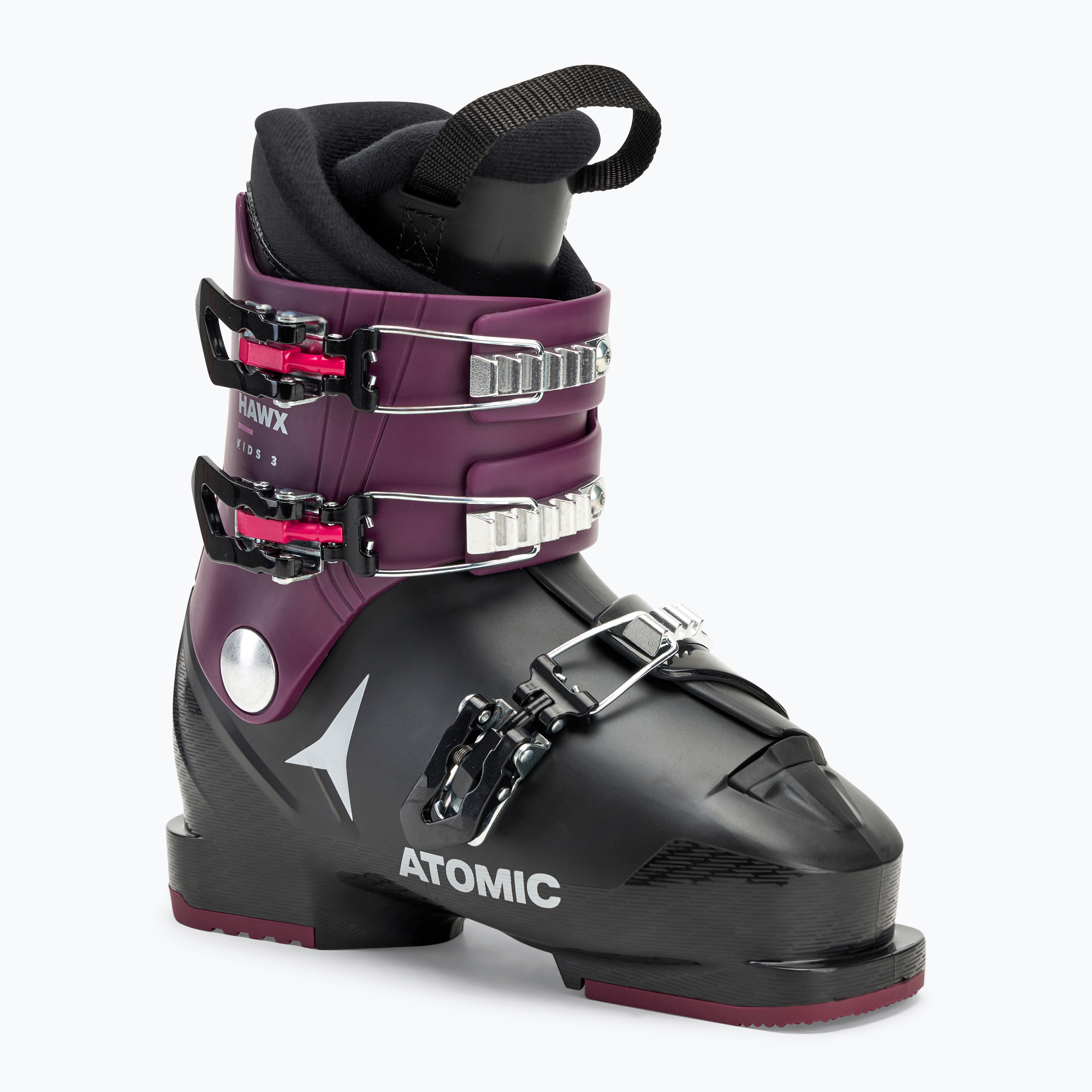 Детски ски обувки Atomic Hawx Kids 3 black/violet/pink