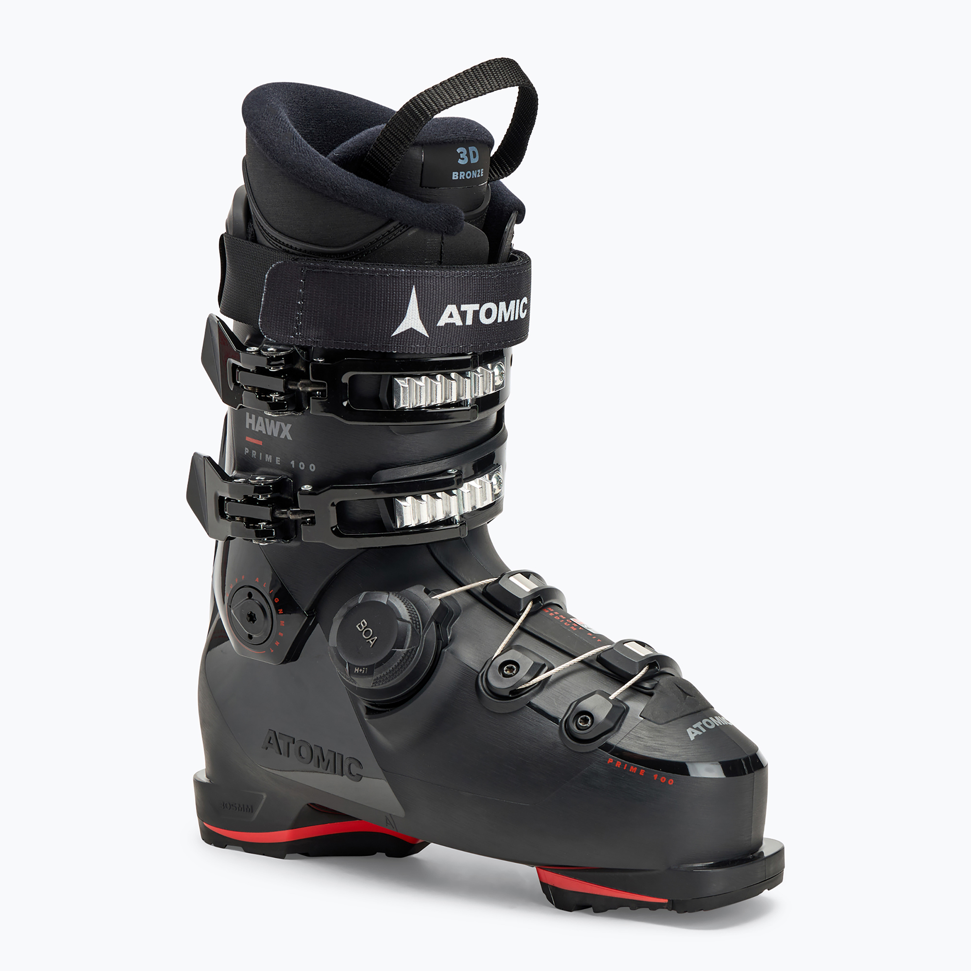 Pánske lyžiarske topánky Atomic Hawks Prime 100 BOA GW black/red (Hawx Prime 100 BOA GW AE5030760)