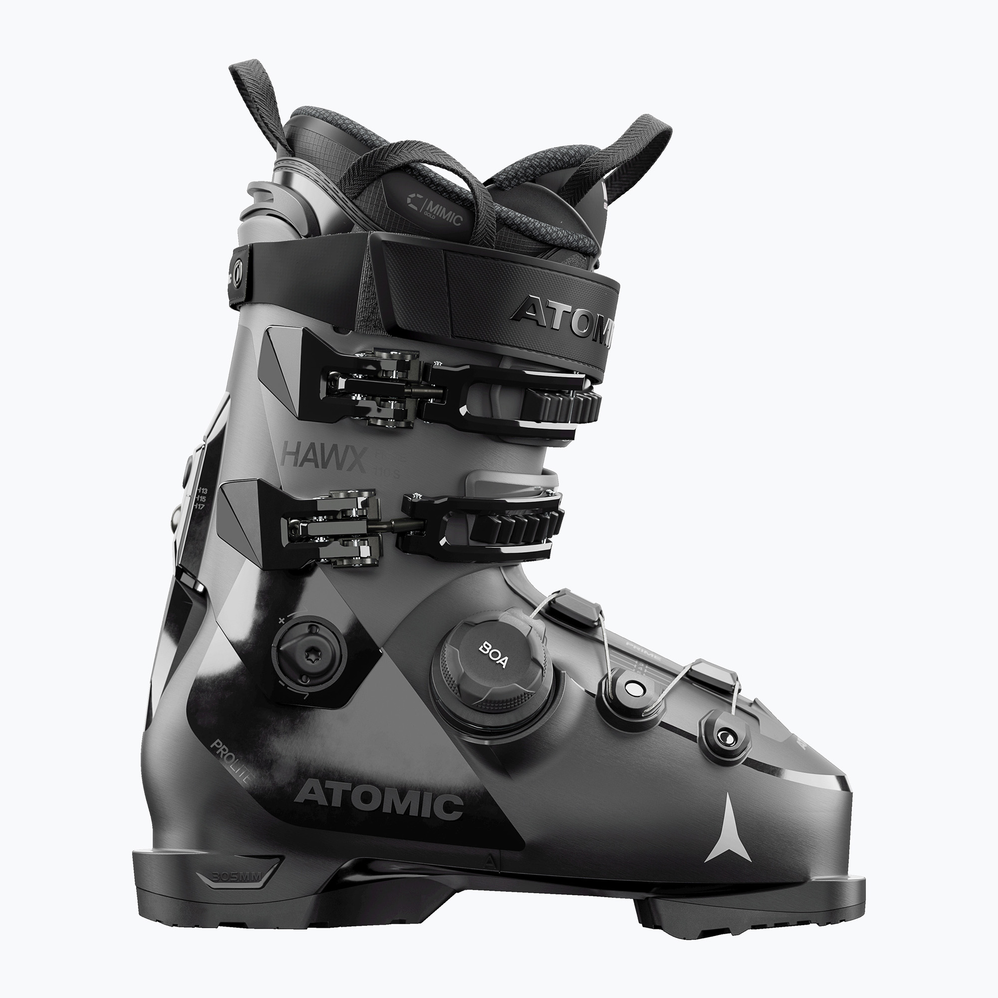 Pánske lyžiarske topánky Atomic Hawx Prime 110 S Boa GW black/slate