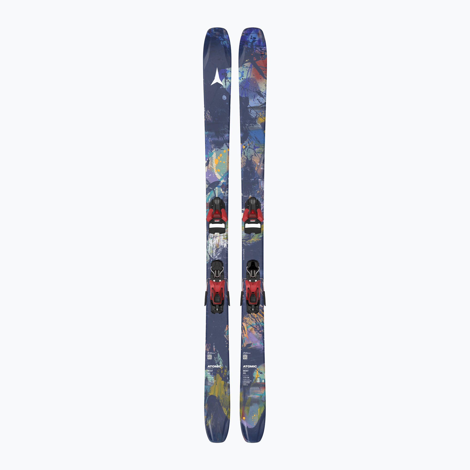 Ски за спускане със ски автомати Atomic Bent 90   STR 12GW multicolor