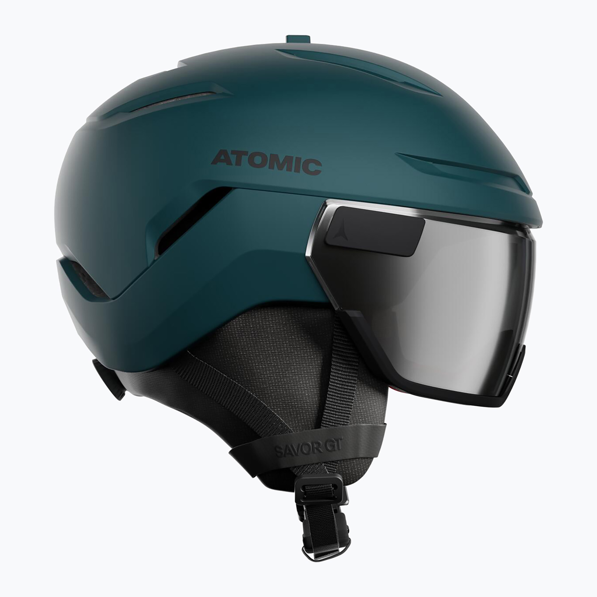 Скиорска каска Atomic Savor GT Visor Stereo dark slate/silver stereo
