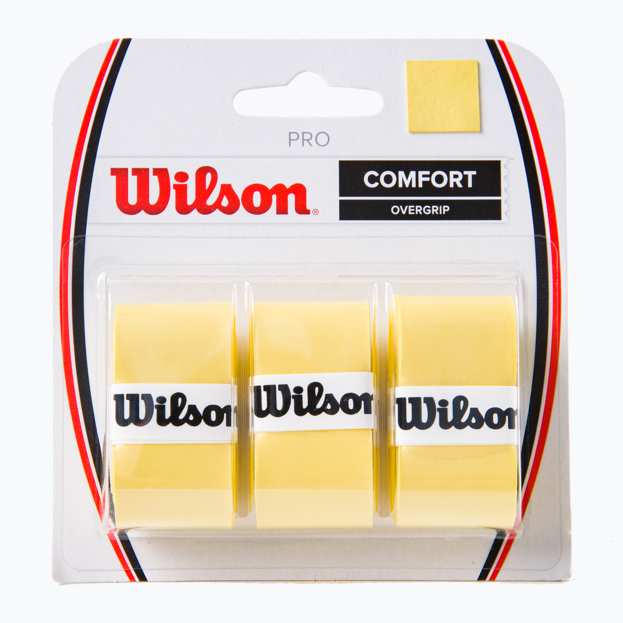 Wilson Pro Comfort Overgrip Обвивка за тенис жълта WRZ4014YE 