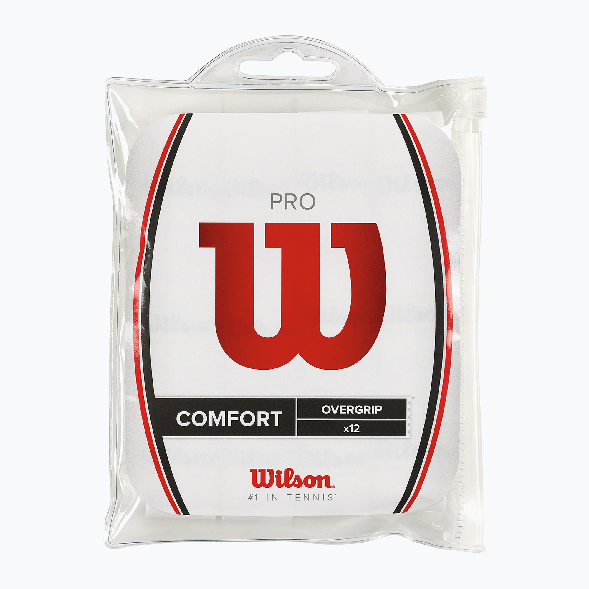 Owijki do rakiet tenisowych Wilson Pro Overgrip 12 szt. white 
