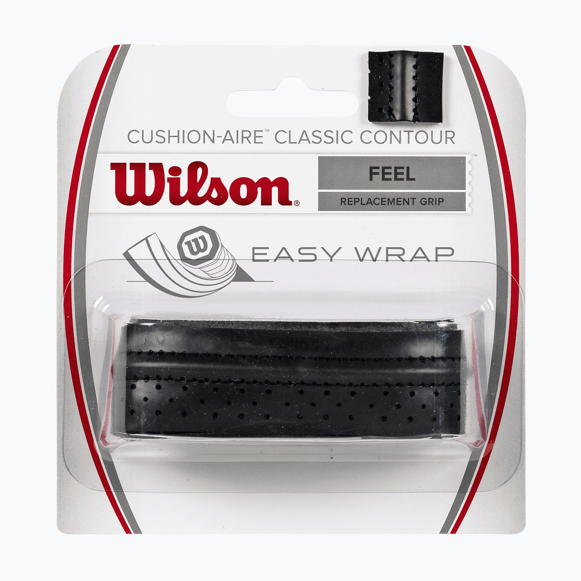 Обвивка за тенис Wilson Cushion Aire Classic Contour Grip black