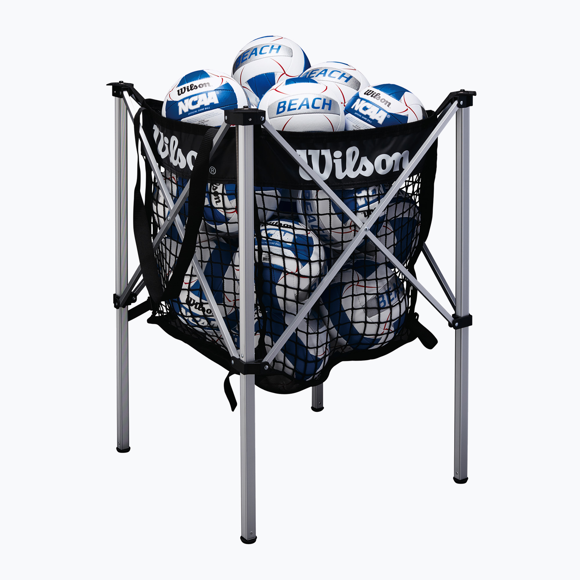 Vozík na loptičky Wilson Beach Stand Up black (Beach Stand Up WTH180400)