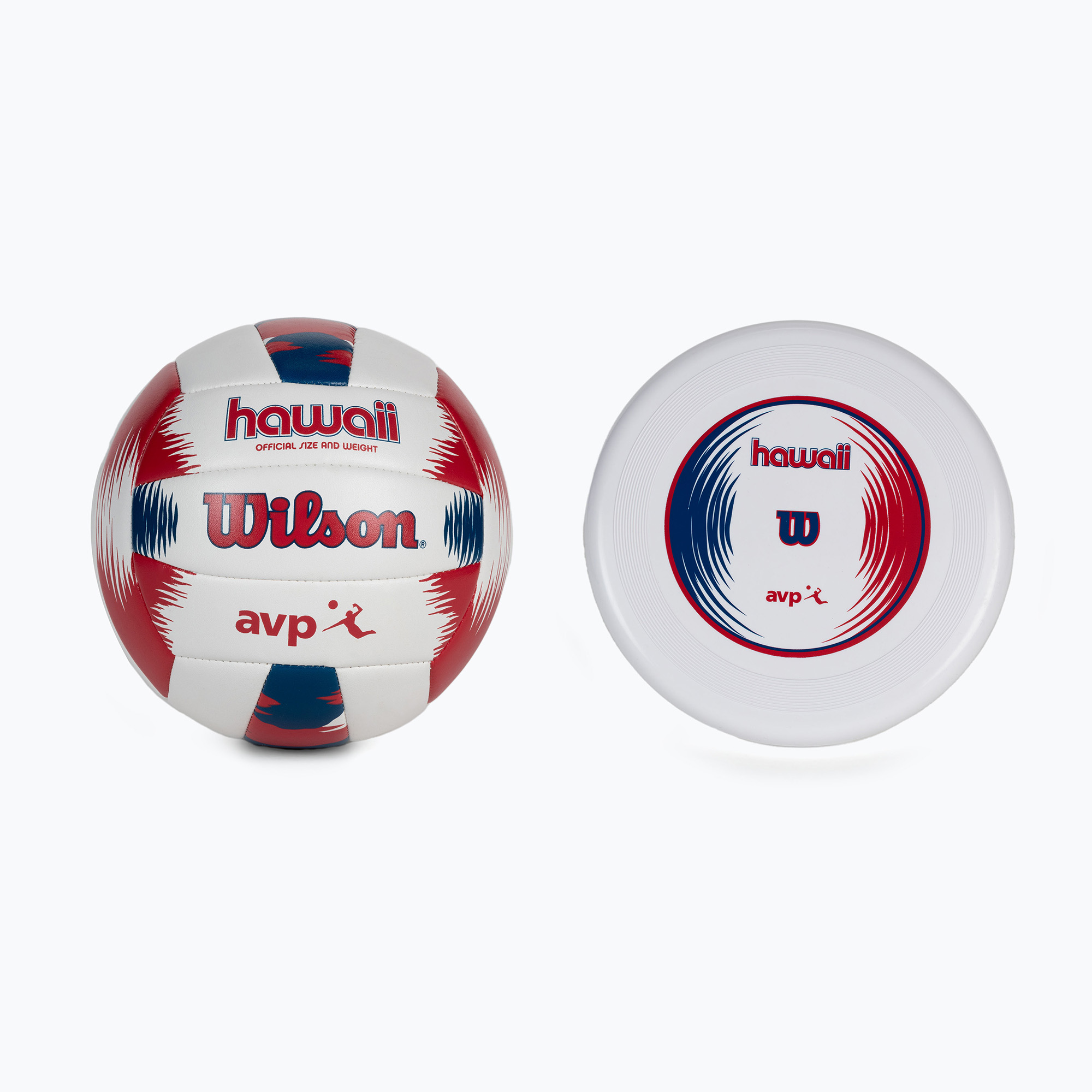 Volejbal + frisbee Wilson Hawaii AVP VB Malibu white WTH80219KIT