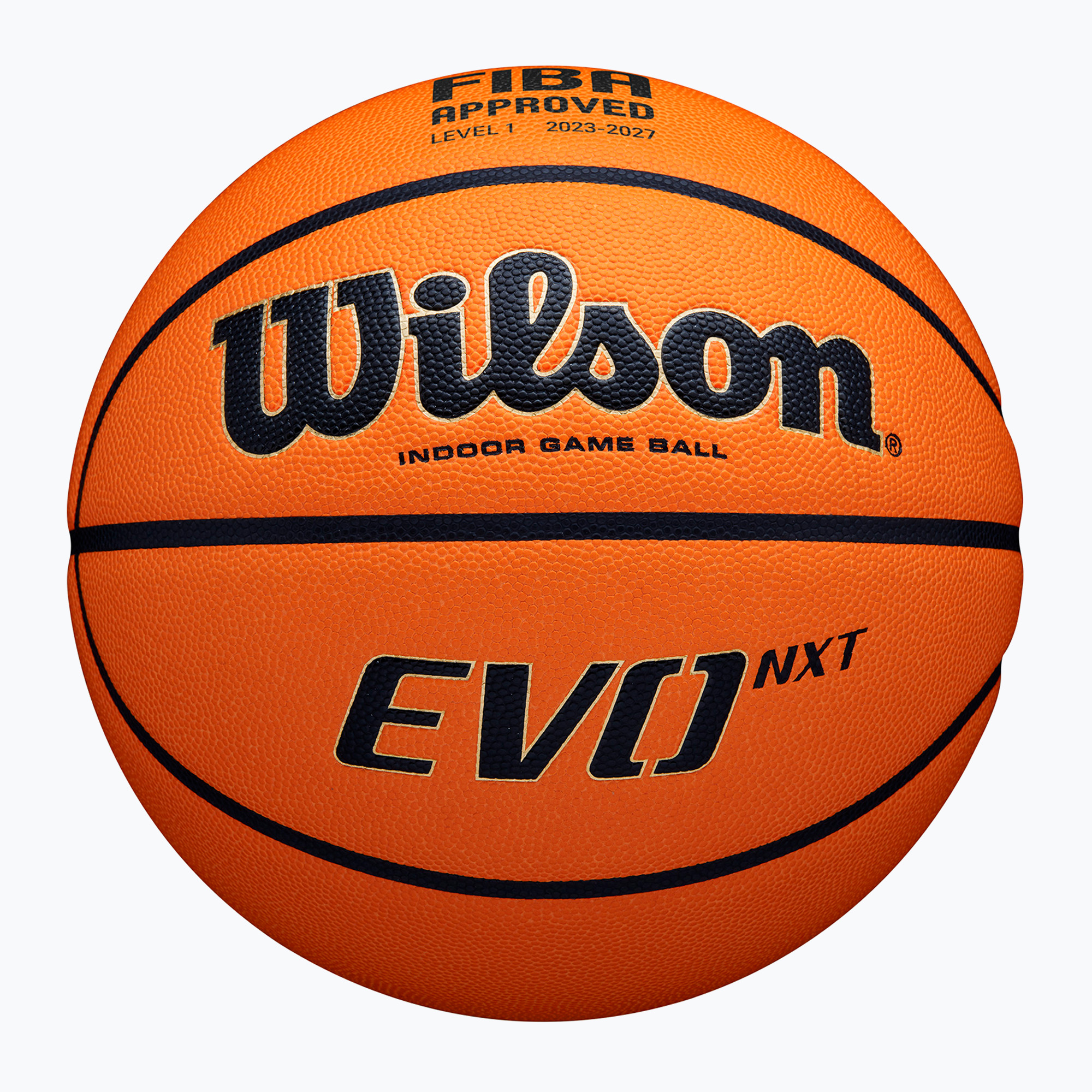 Basketbalová Lopta Wilson EVO NXT Fiba Game Ball orange veľkosť 6 (EVO NXT Fiba Game Ball WTB0966XB)