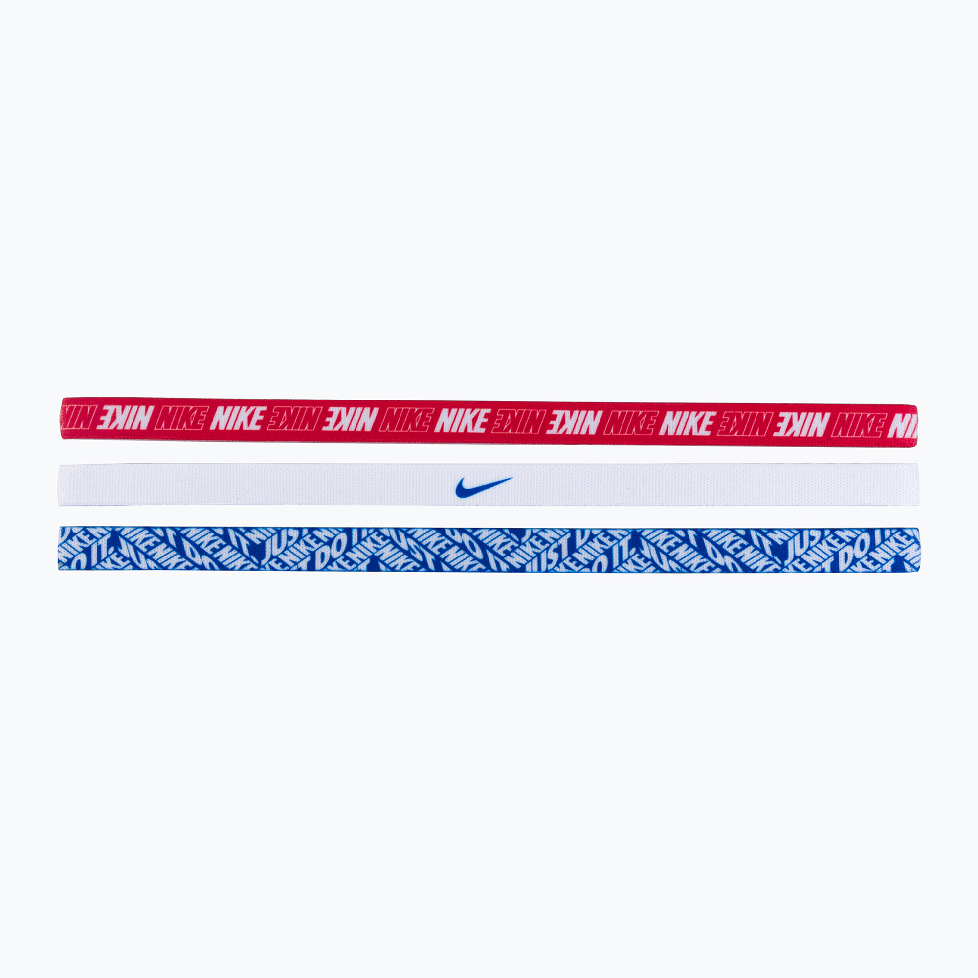 Čelenky s potlačou Nike 3 ks viacfarebné N0002560-495 (Printed Headbands N0002560)