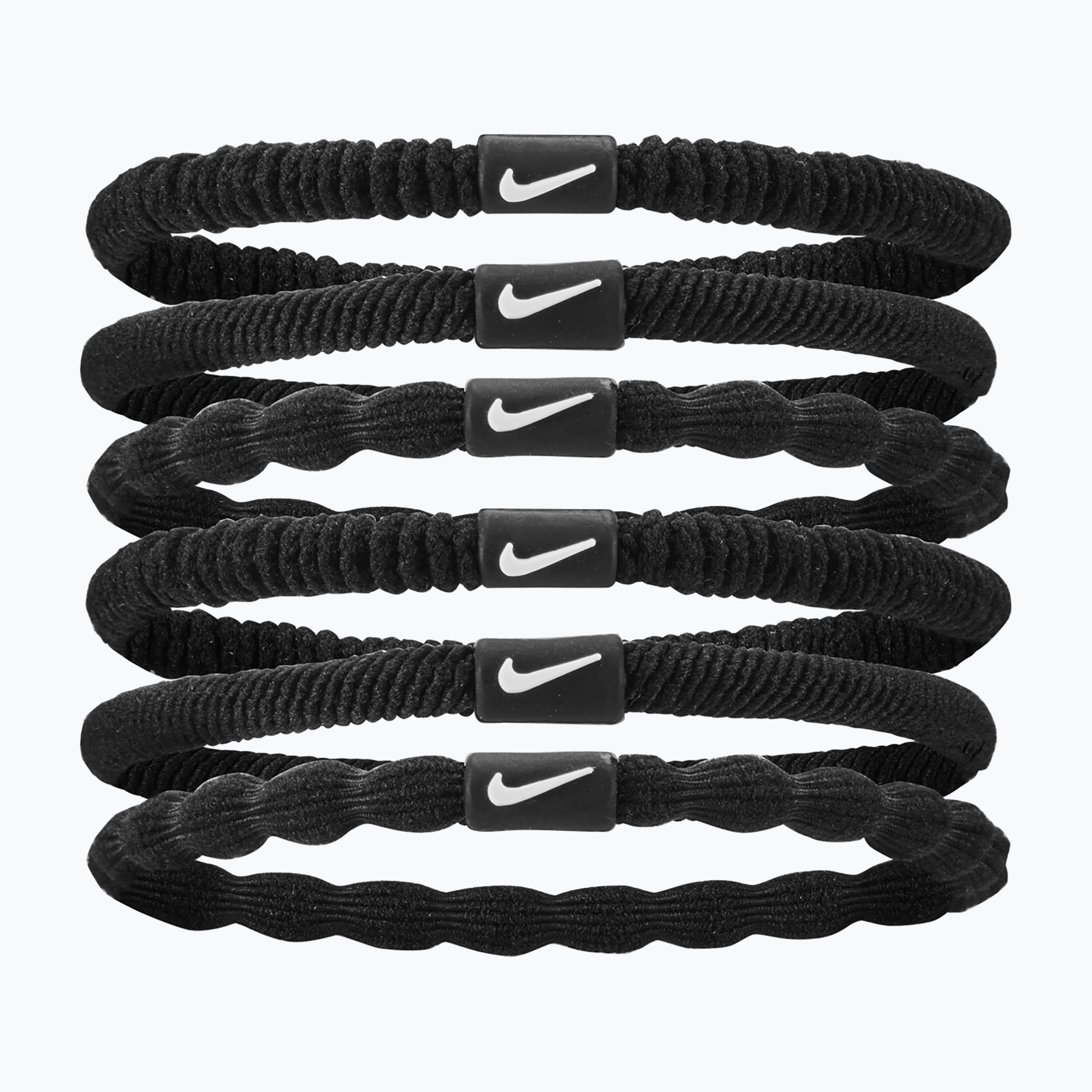 Ластици за коса Nike Flex 6 бр. black/black/white