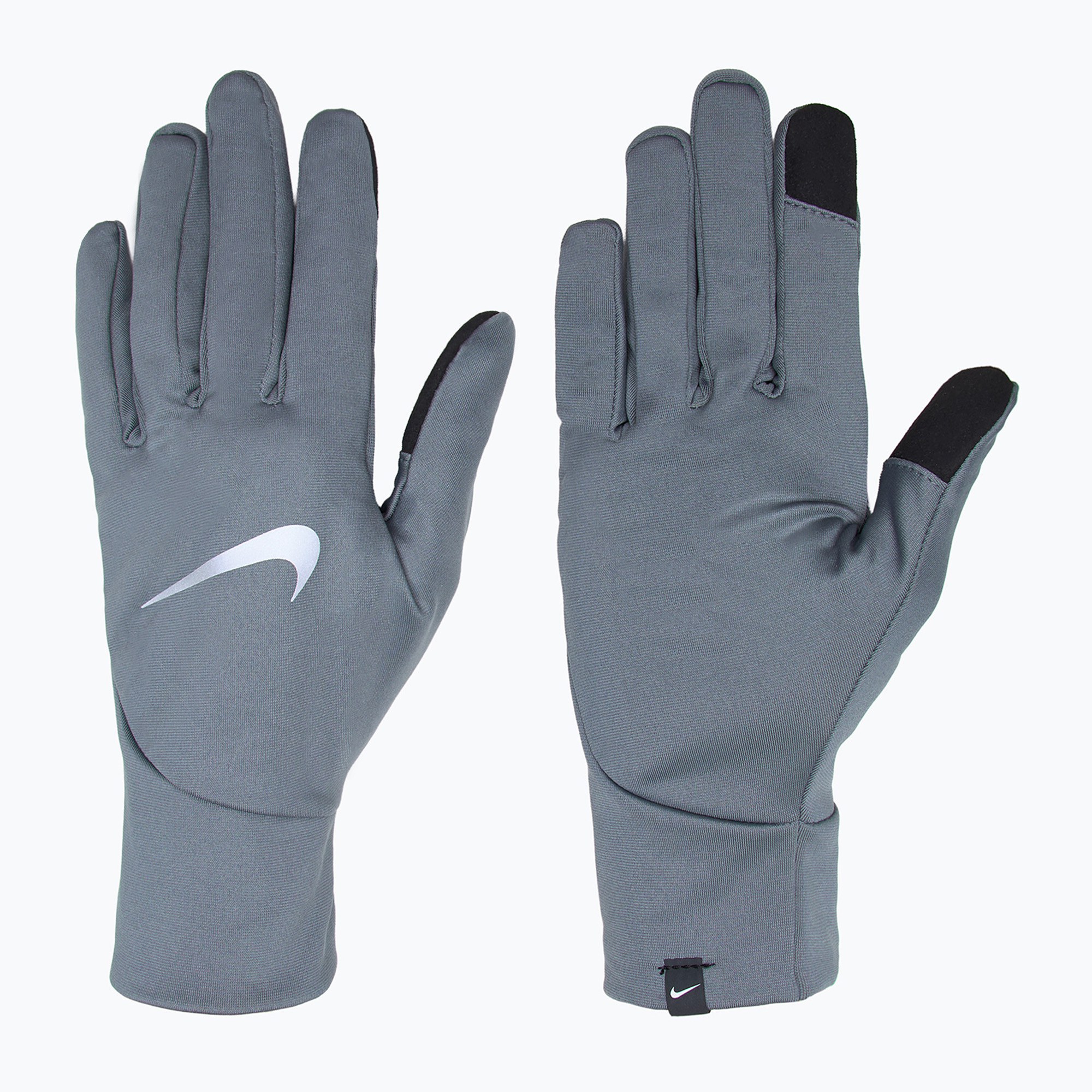 Pánske bežecké rukavice Nike Pacer Lightweight RG smoke grey/smoke grey/silver (Pacer Lightweight RG N1010533-030)