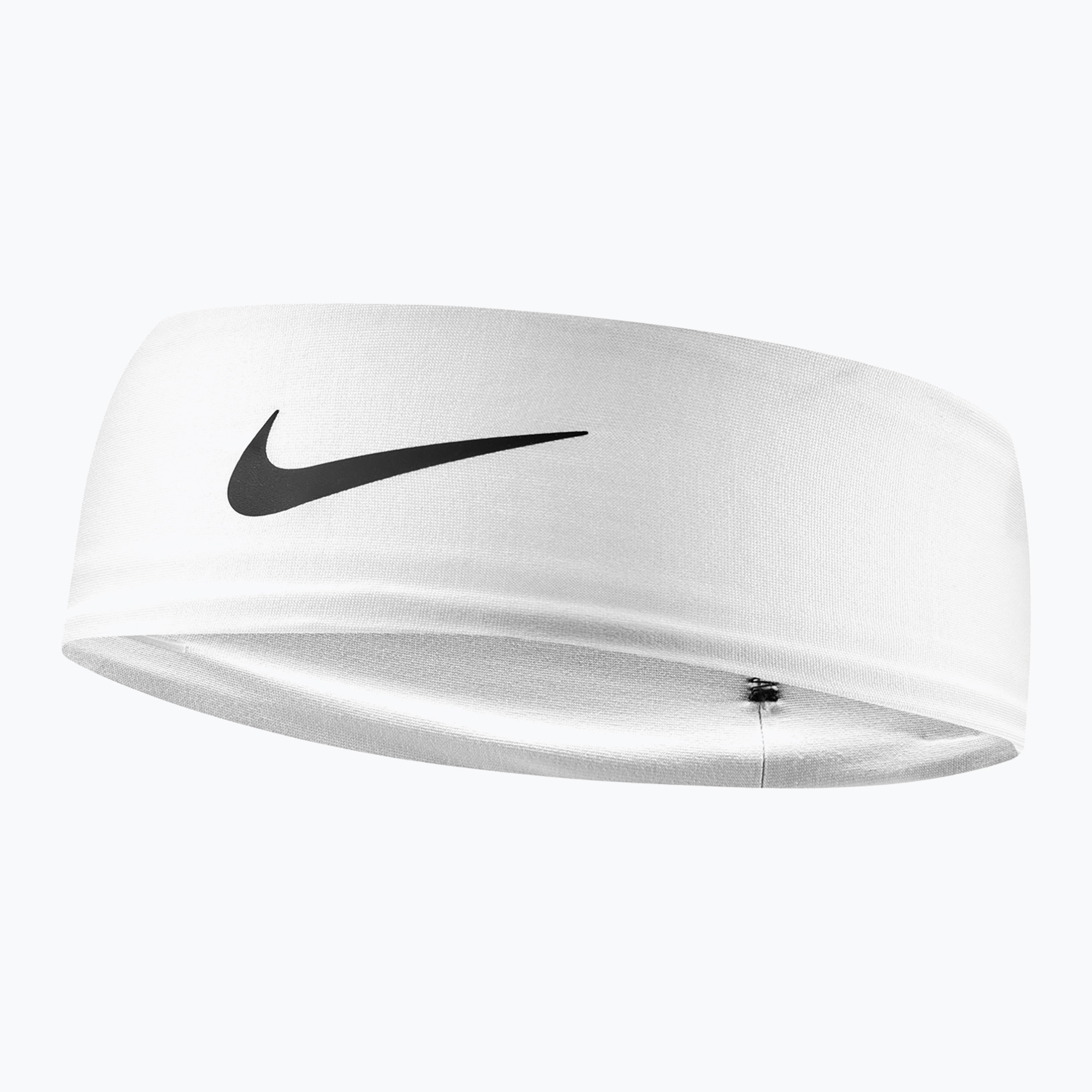 Лента за глава Nike Dri-Fit Fury Classic Headband white/black/black