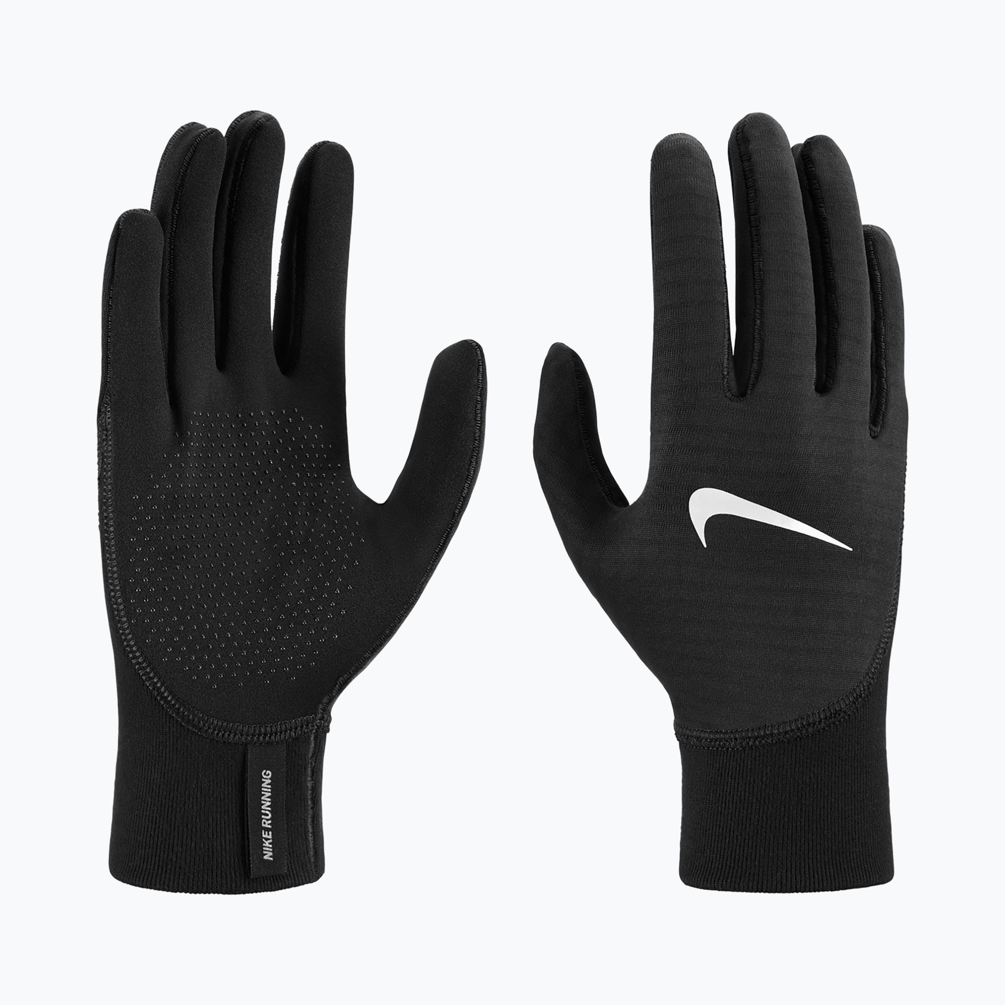 Дамски ръкавици за бягане Nike Therma-Fit Pacer Sphere Midweight RG black/black/silver