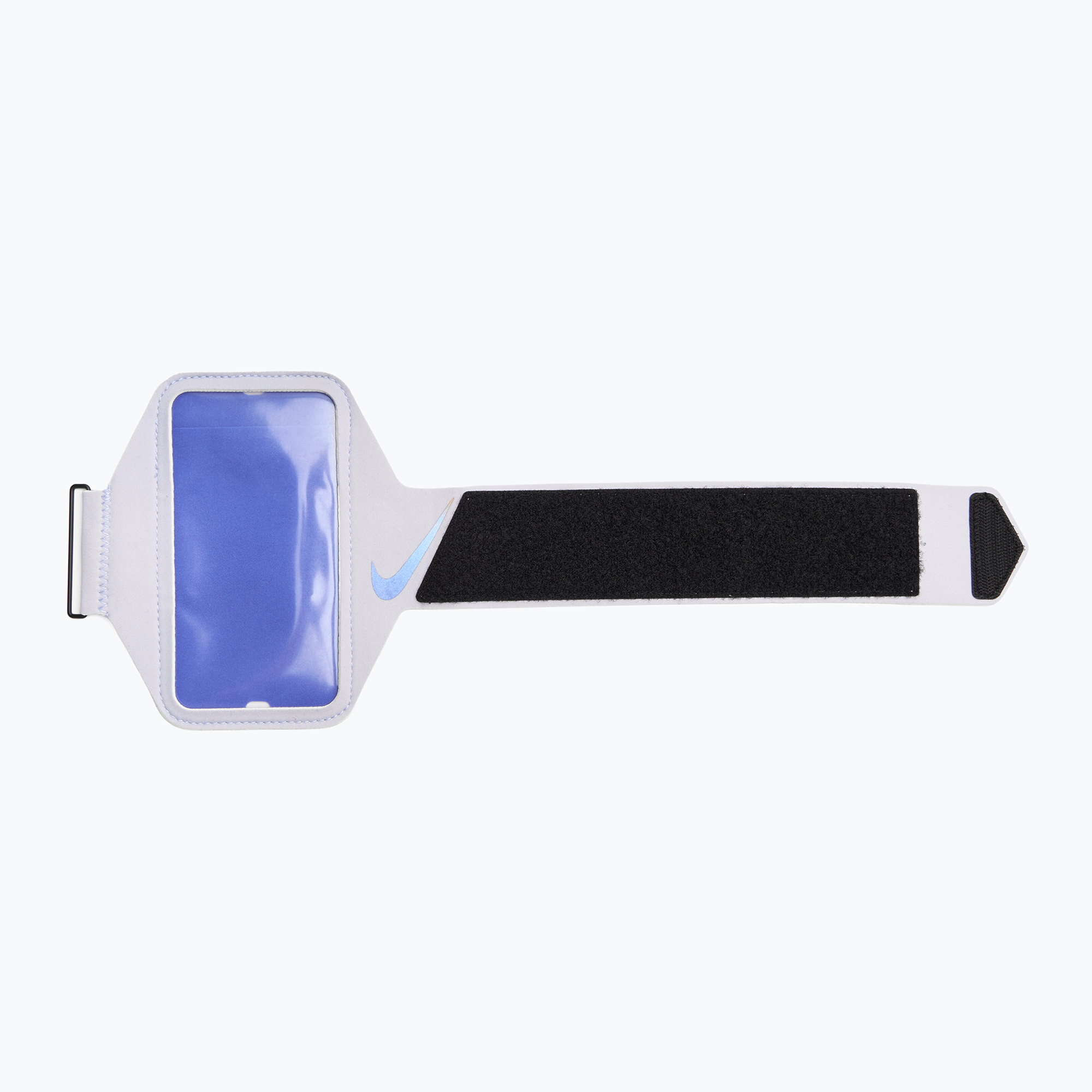 Opaska na telefon do biegania Nike Lean Arm Band Regular ghost/black/comet blue