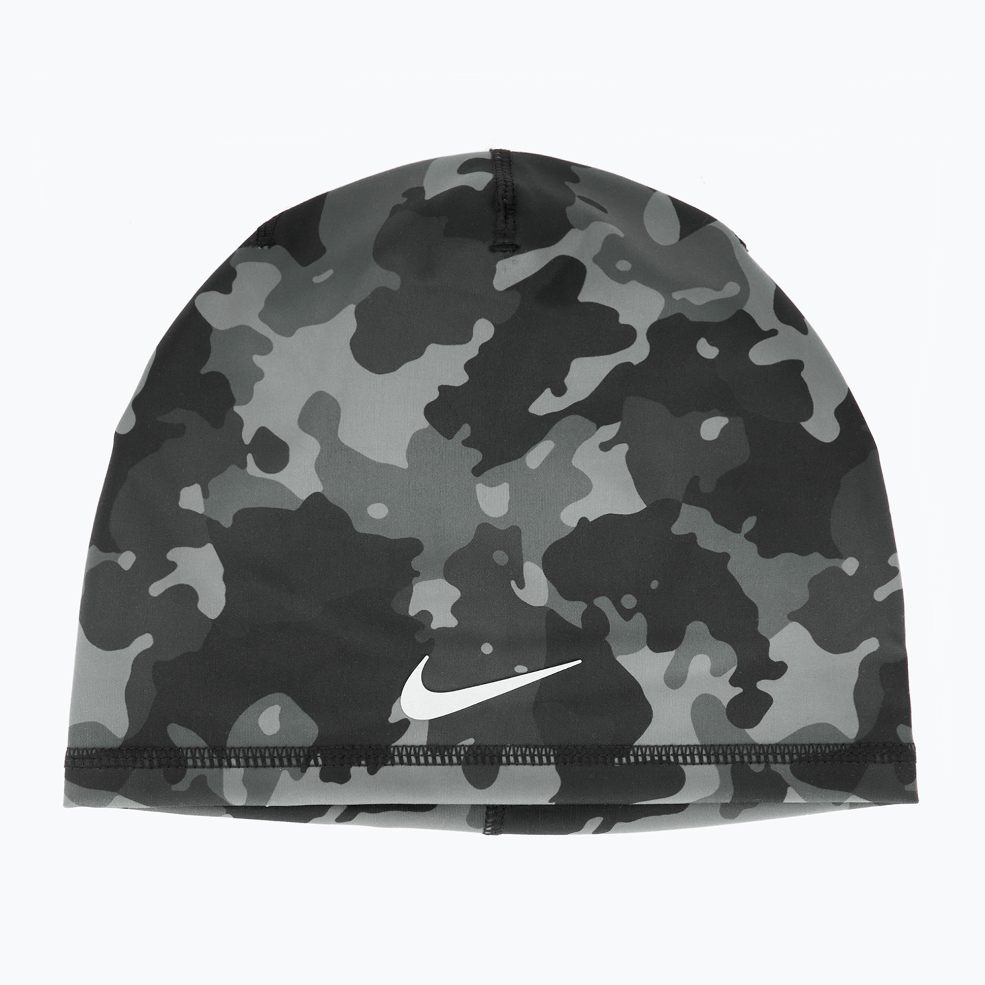 Czapka Nike Dri-Fit Peak Uncuffed Beanie Printed smoke grey/silver 