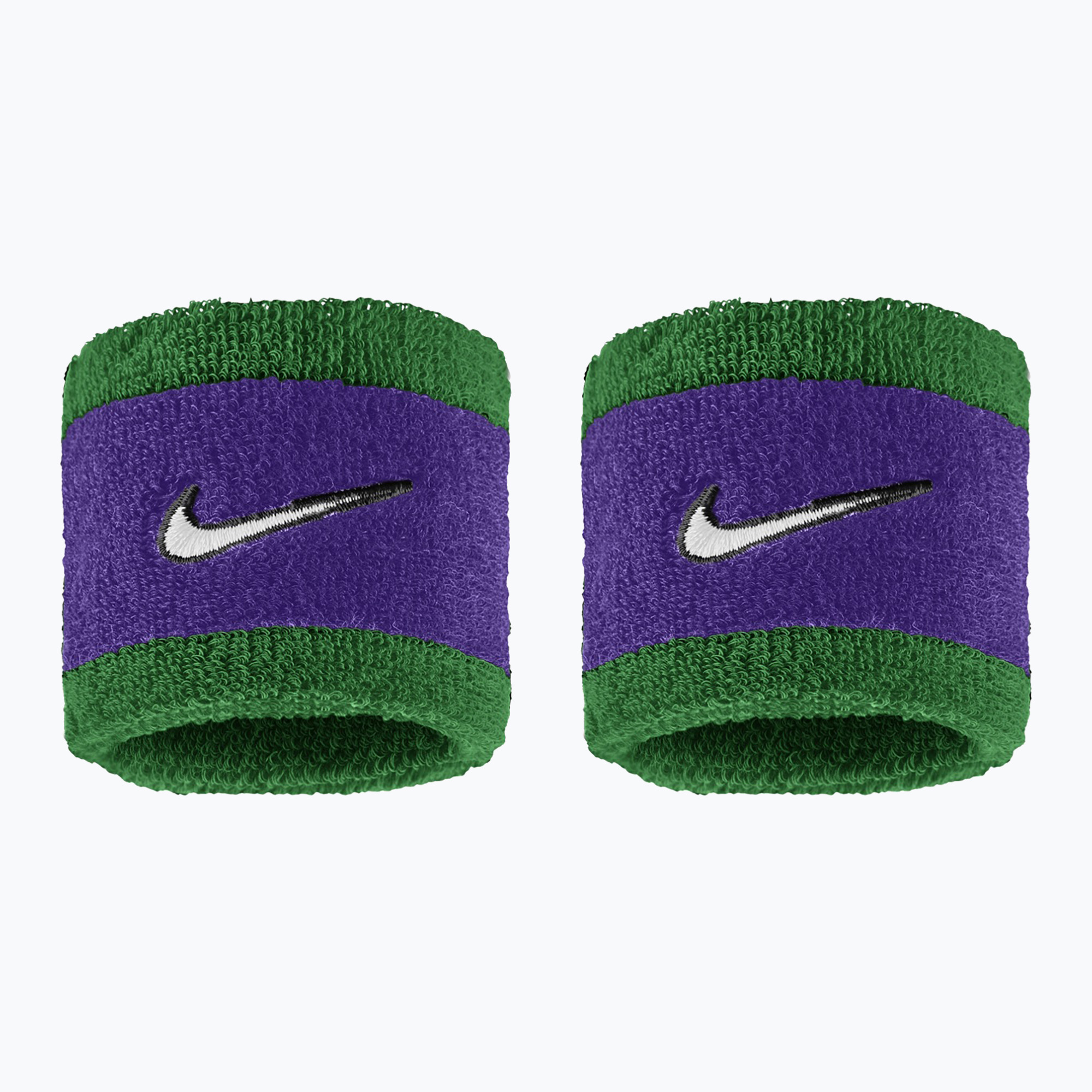 Накитници Nike Swoosh Classic Wristbands 2 бр. clover/fierce purple/white