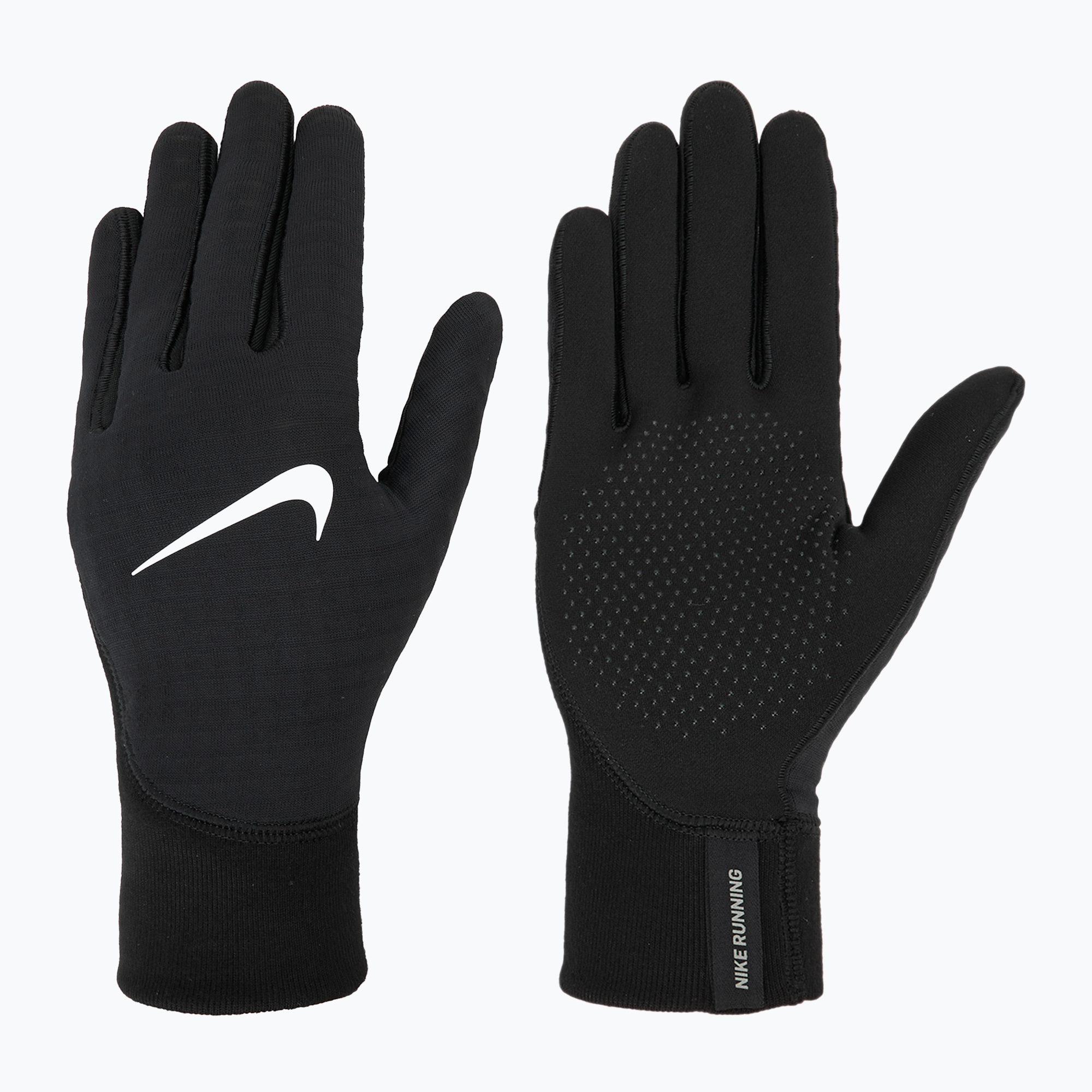 Мъжки ръкавици за бягане Nike Therma-Fit Pacer Sphere Midweight RG black/black/silver