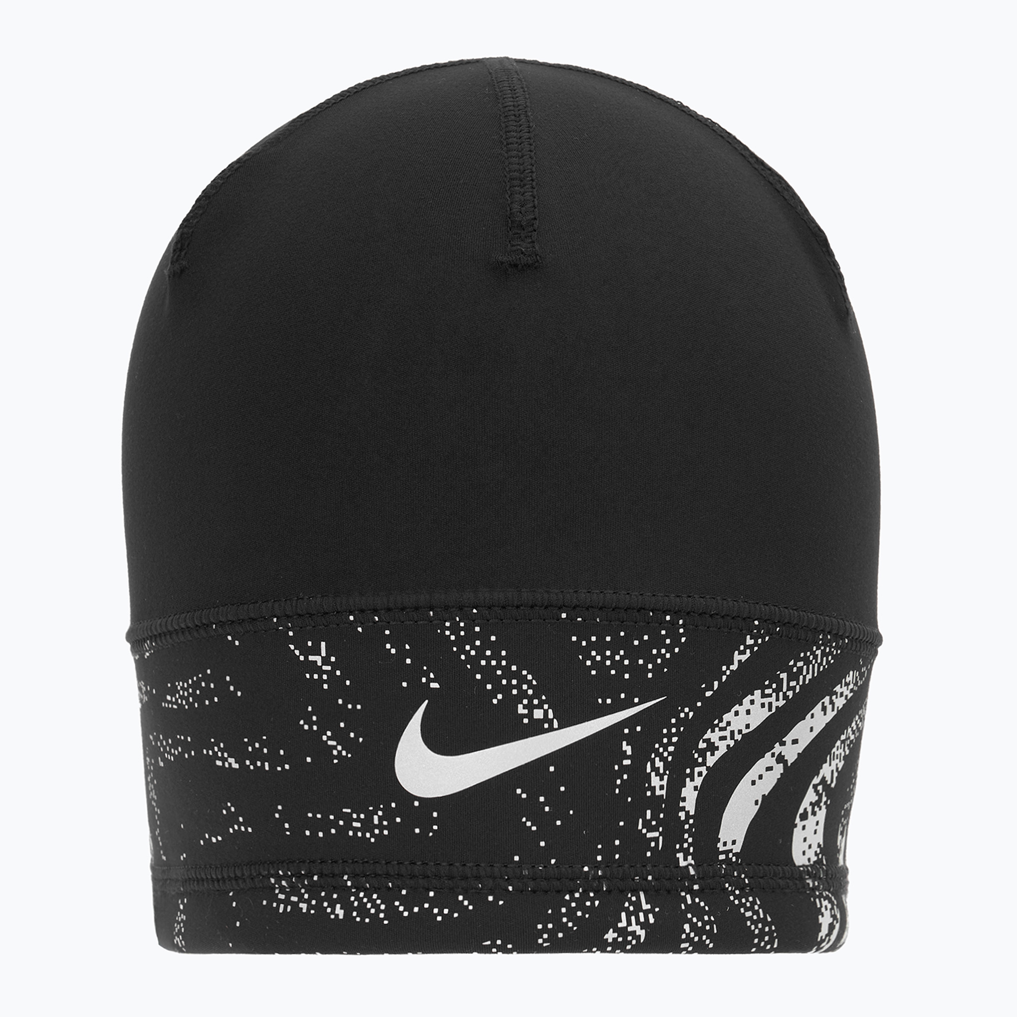 Czapka Nike Dri-Fit Terra Uncuffed Beanie Reflective black/silver 