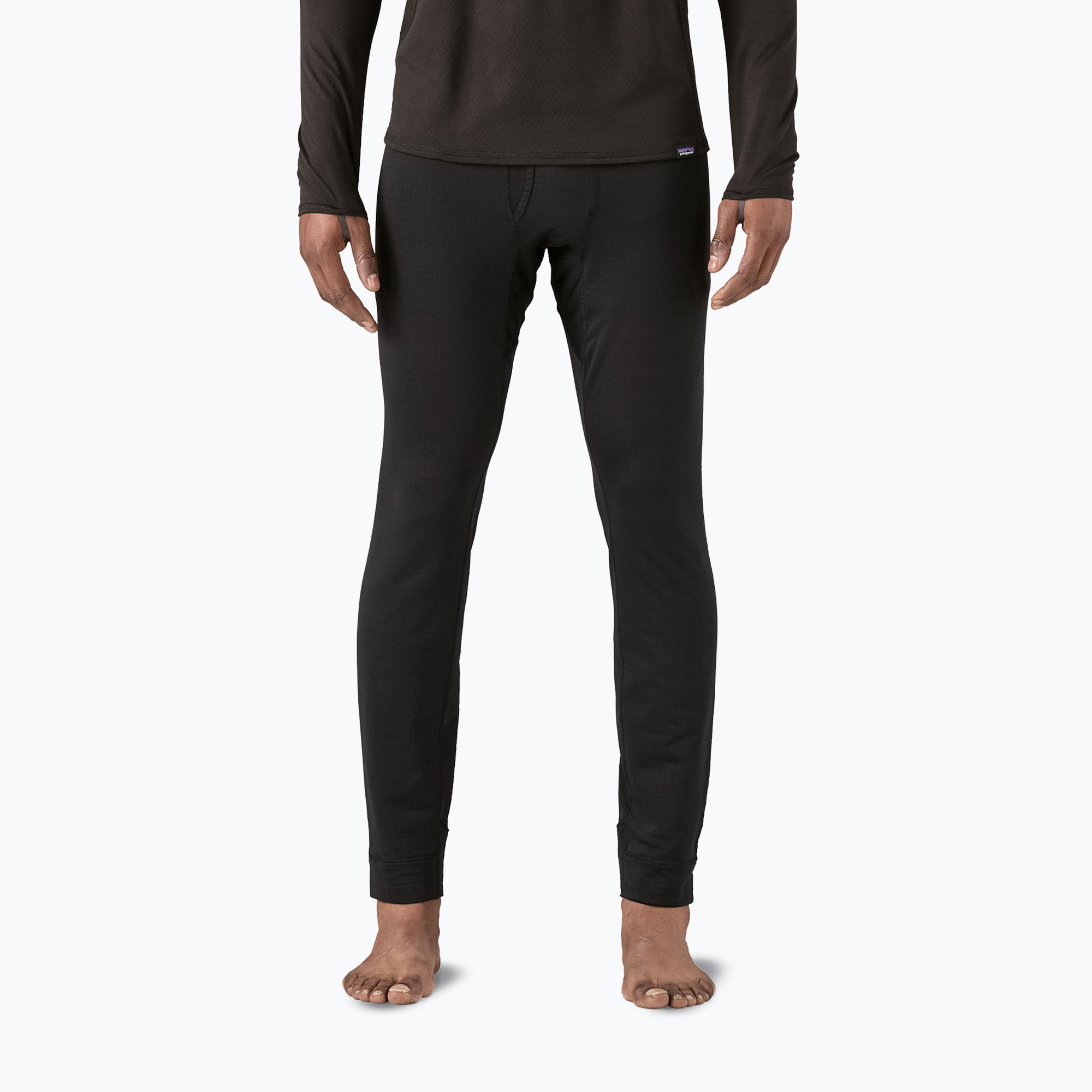 Spodnie termoaktywne męskie Patagonia Cap Termal Weight Bottoms black 