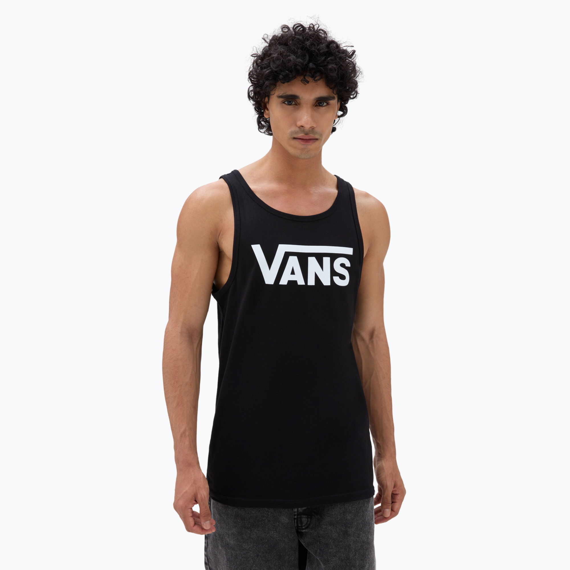 Canotta Vans Mn Uomo Canotta Vans Classic nero/bianco (S) (Mn Vans Classic Tank VN000Y8VY281)