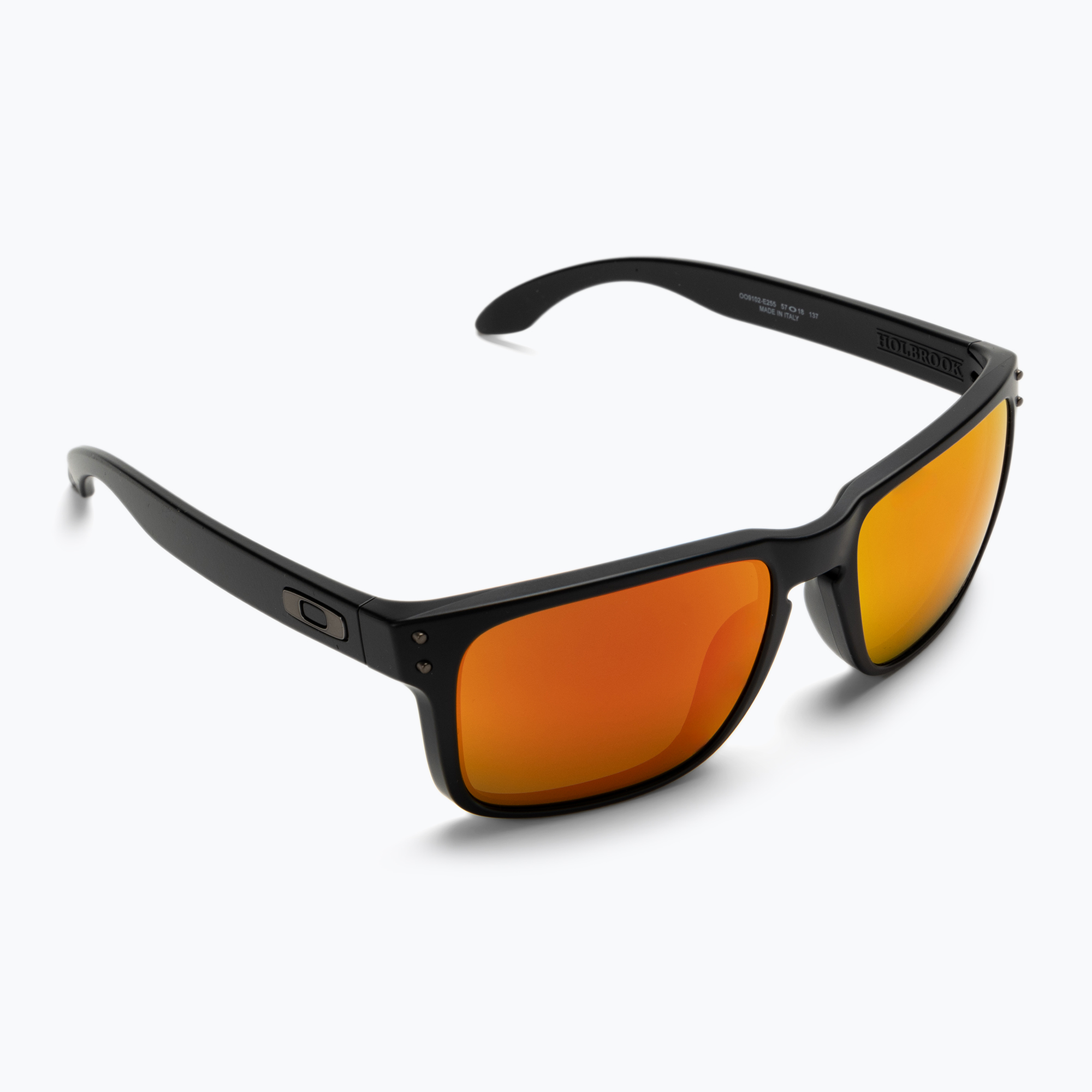 Okulary przeciwsłoneczne Oakley Holbrook matte black/prizm ruby 