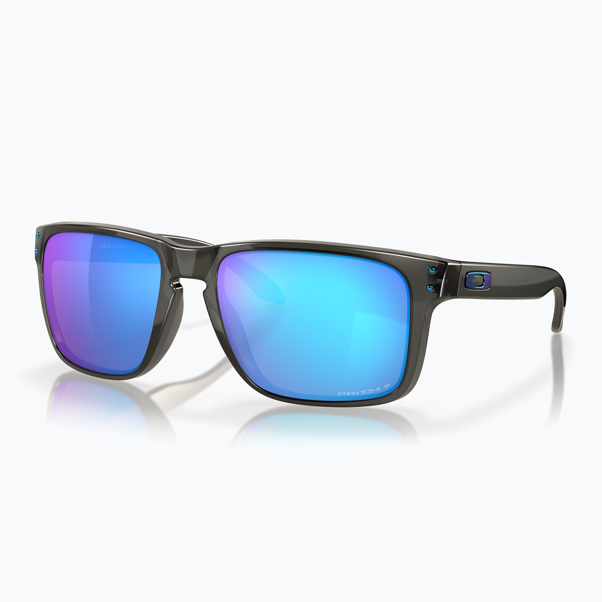 Okulary przeciwsłoneczne Oakley Holbrook XL grey smoke/prizm sapphire polarized 