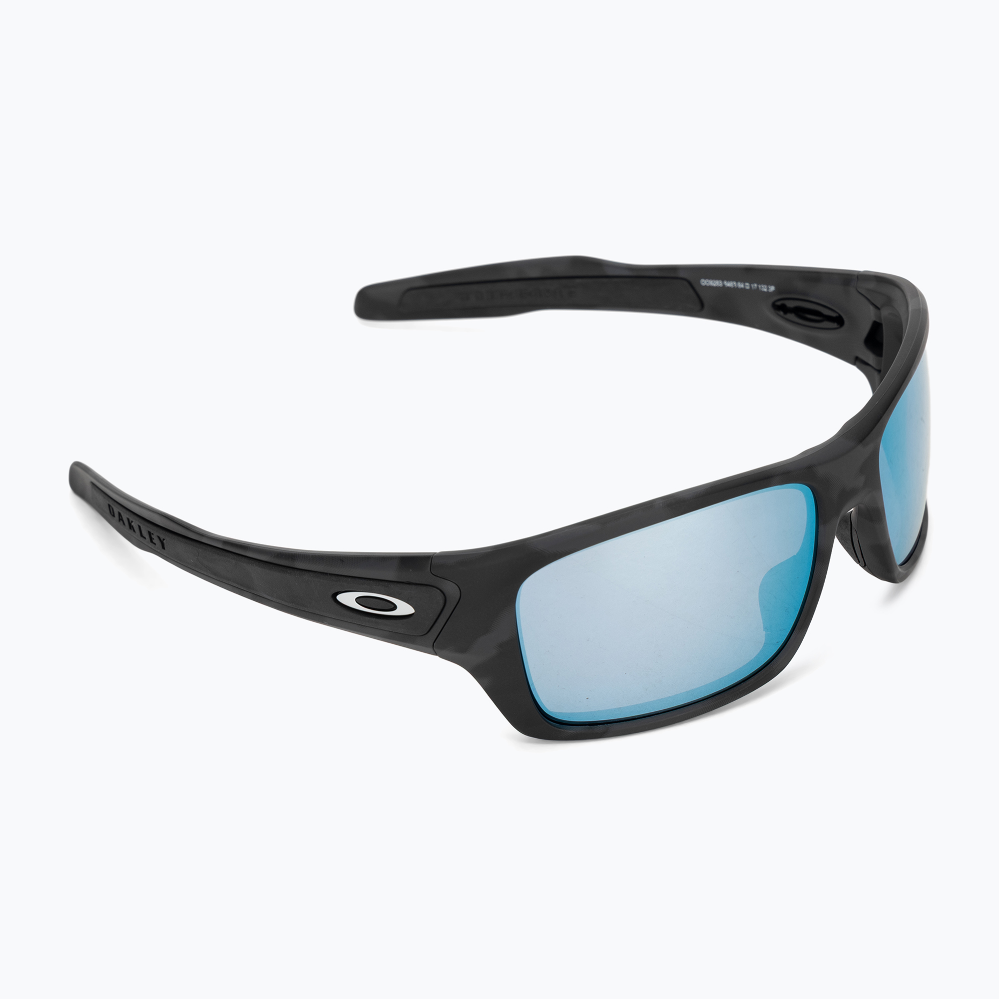Okulary przeciwsłoneczne Oakley Turbine matte black camo/prizm deep water polarized 