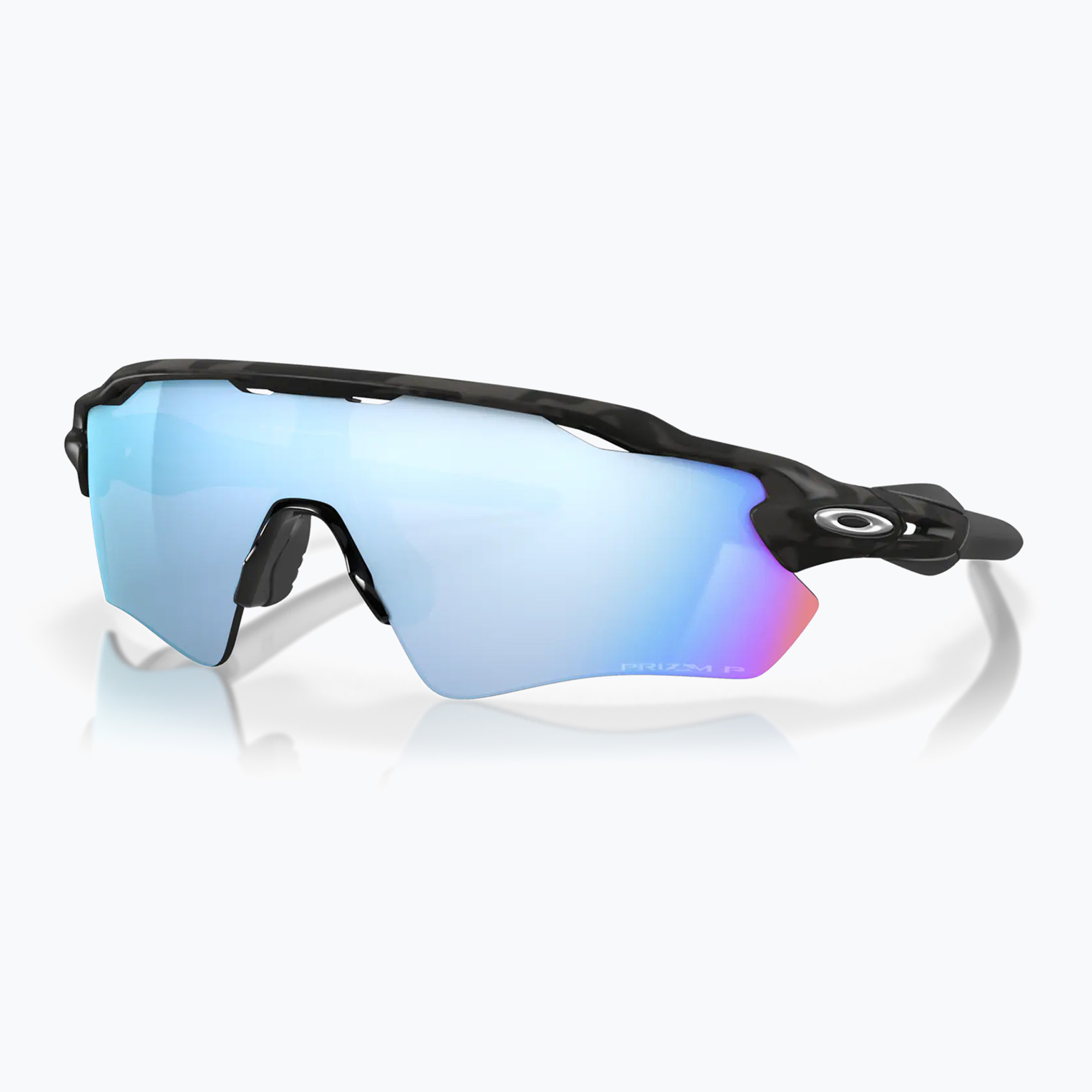 Occhiali da sole Oakley Radar EV Path nero opaco camo/prizm deep water polarizzati (Radar EV Path OO9208-C038)