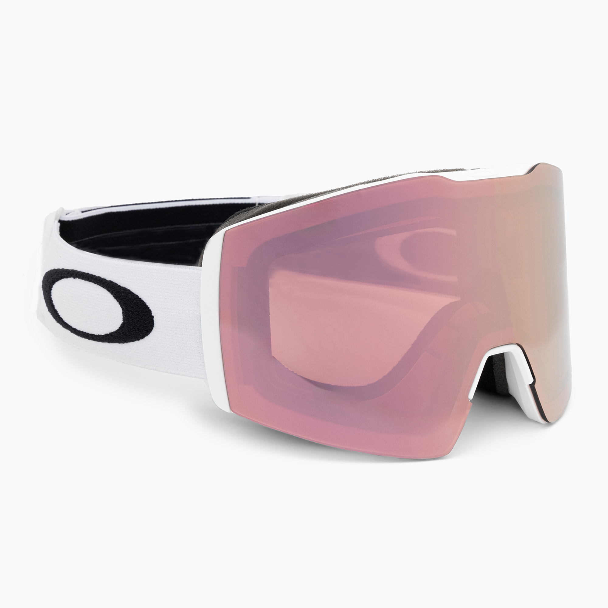 Oakley Fall Line matte white/prizm rose gold ski goggles