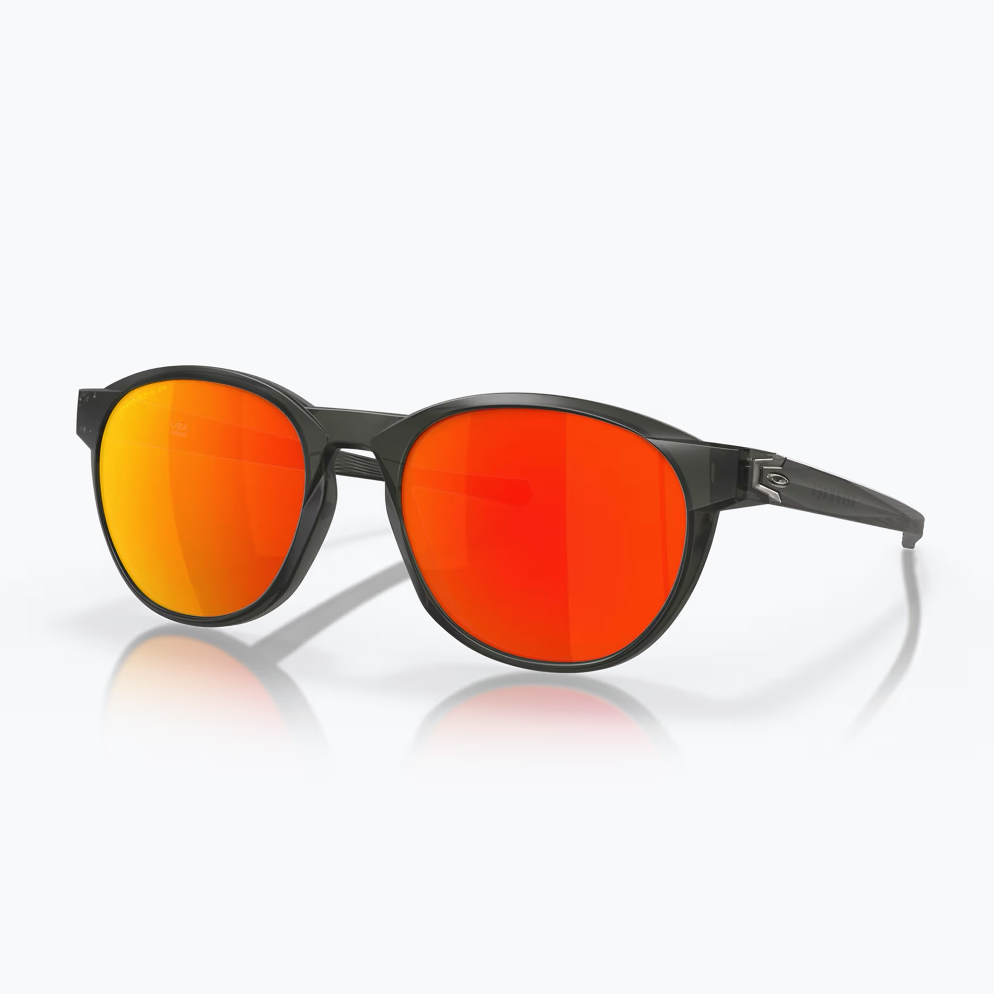 Okulary przeciwsłoneczne Oakley Reedmace matte grey smoke/prizm ruby polar 