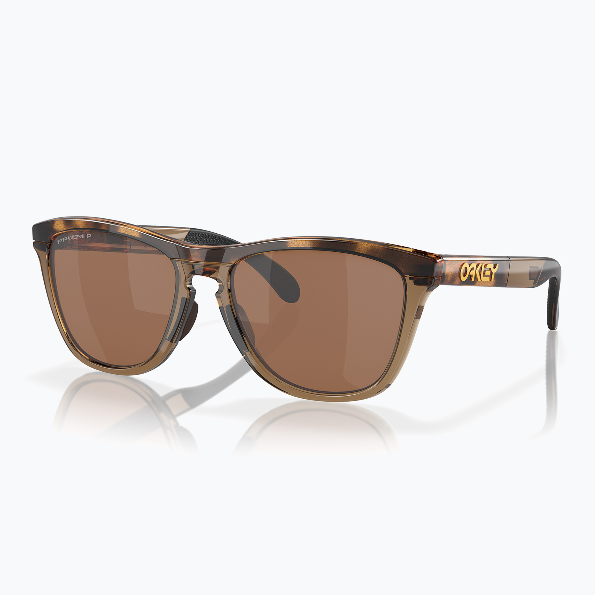 Okulary przeciwsłoneczne Oakley Frogskins Range brown tortoise/brown smoke 