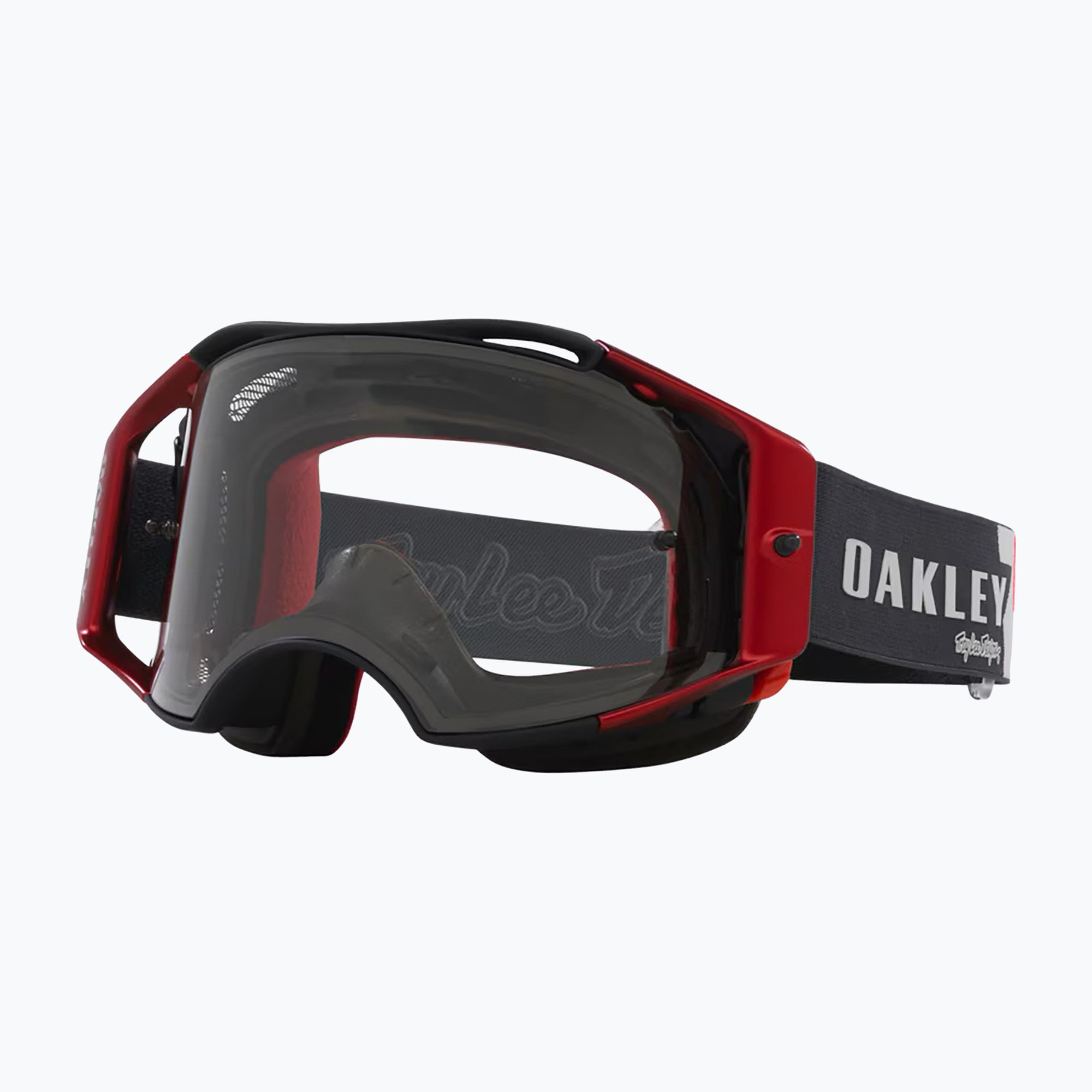 Oakley Airbrake MTB cyklistické okuliare Troy Lee Designs rwb stars/clear (Airbrake MTB OO7107-29)