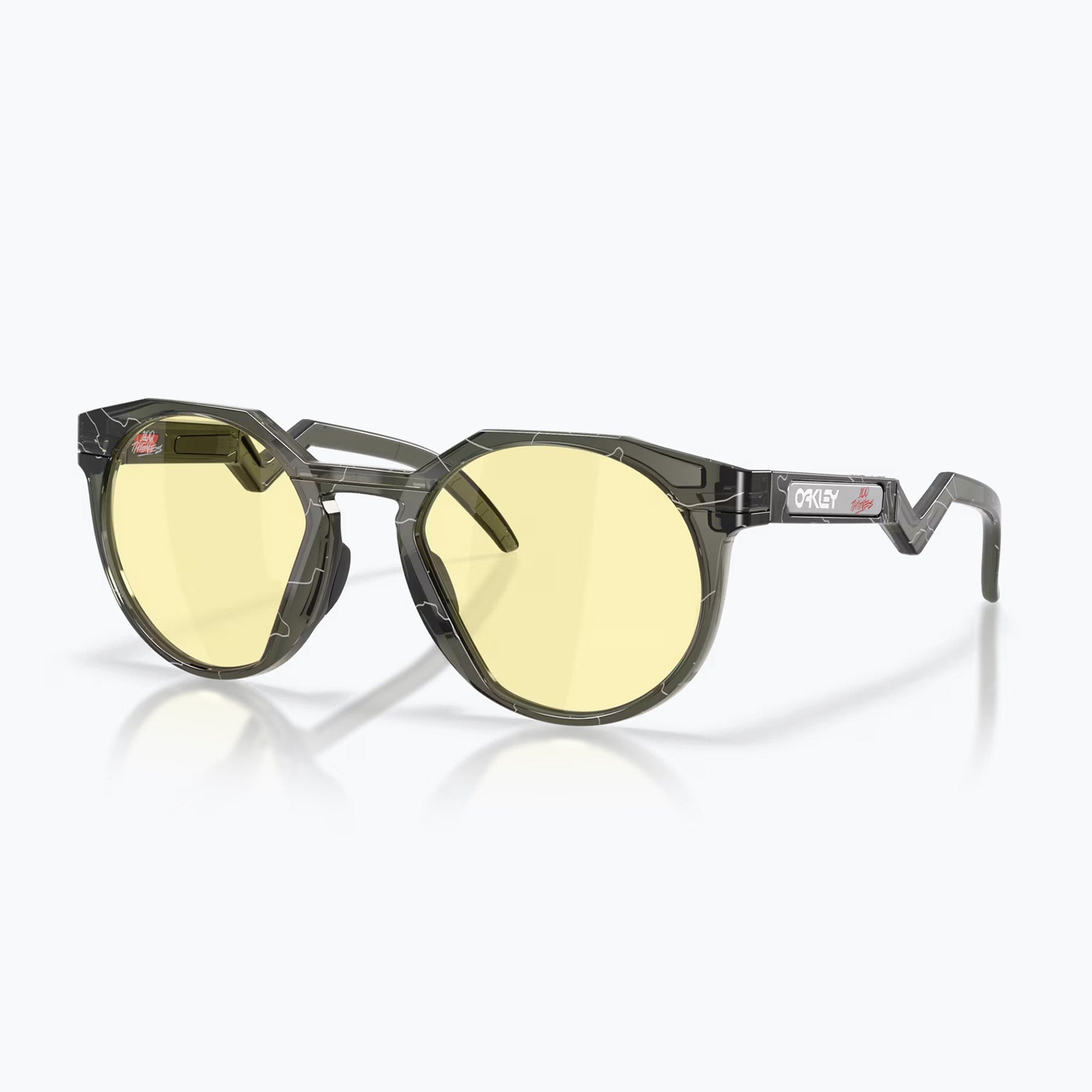 Ochelari de soare Oakley HSTN 100 grey smoke