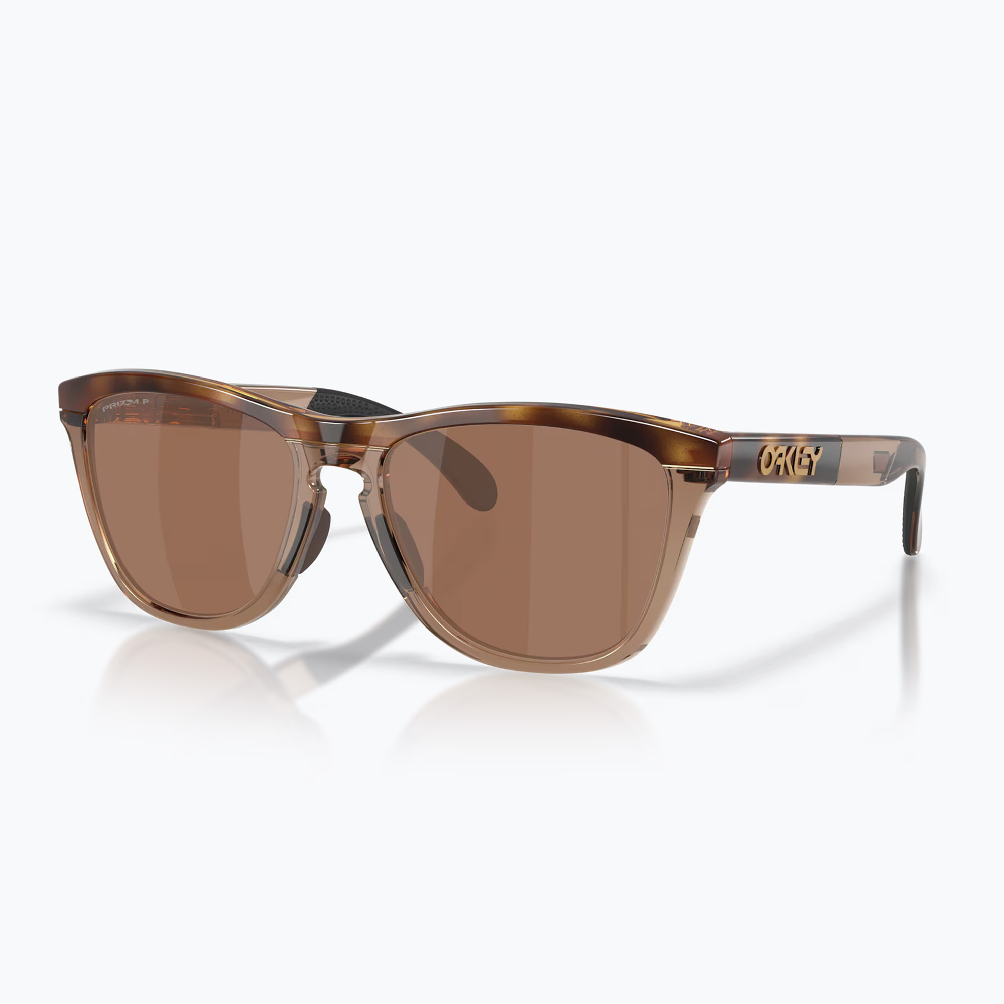 Okulary przeciwsłoneczne Oakley Frogskins Range XL brown tortoise/brown smoke 