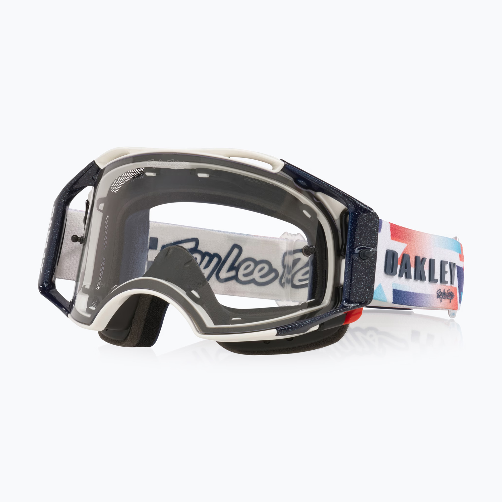 Велосипедни очила Oakley Airbrake MTB Troy Lee Designs ice white/clear