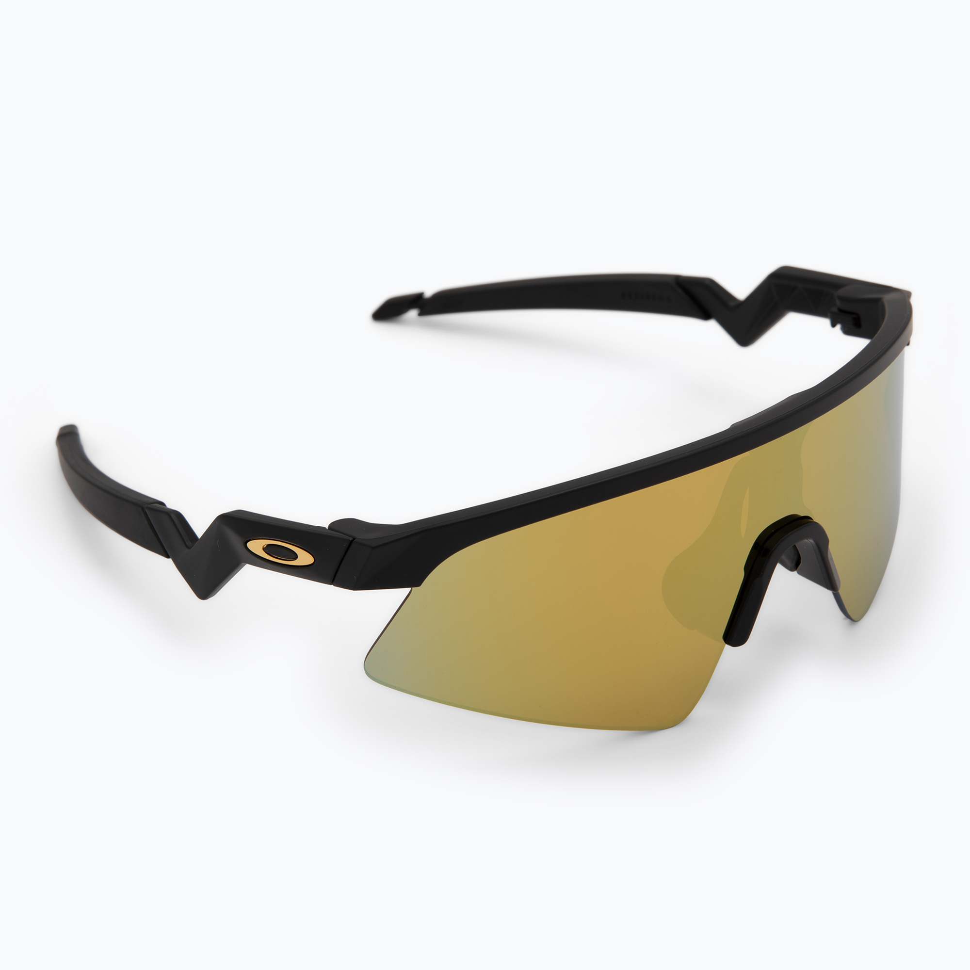Детски слънчеви очила Oakley Resistor Sweep polished matte black/prism 24k