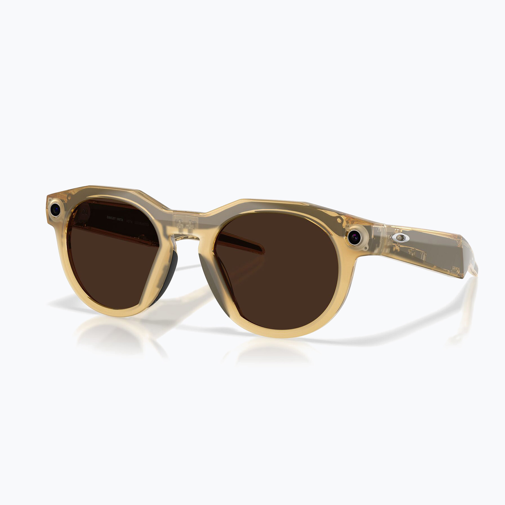 Очила с камера Oakley Meta HSTN light curry/transitions brown
