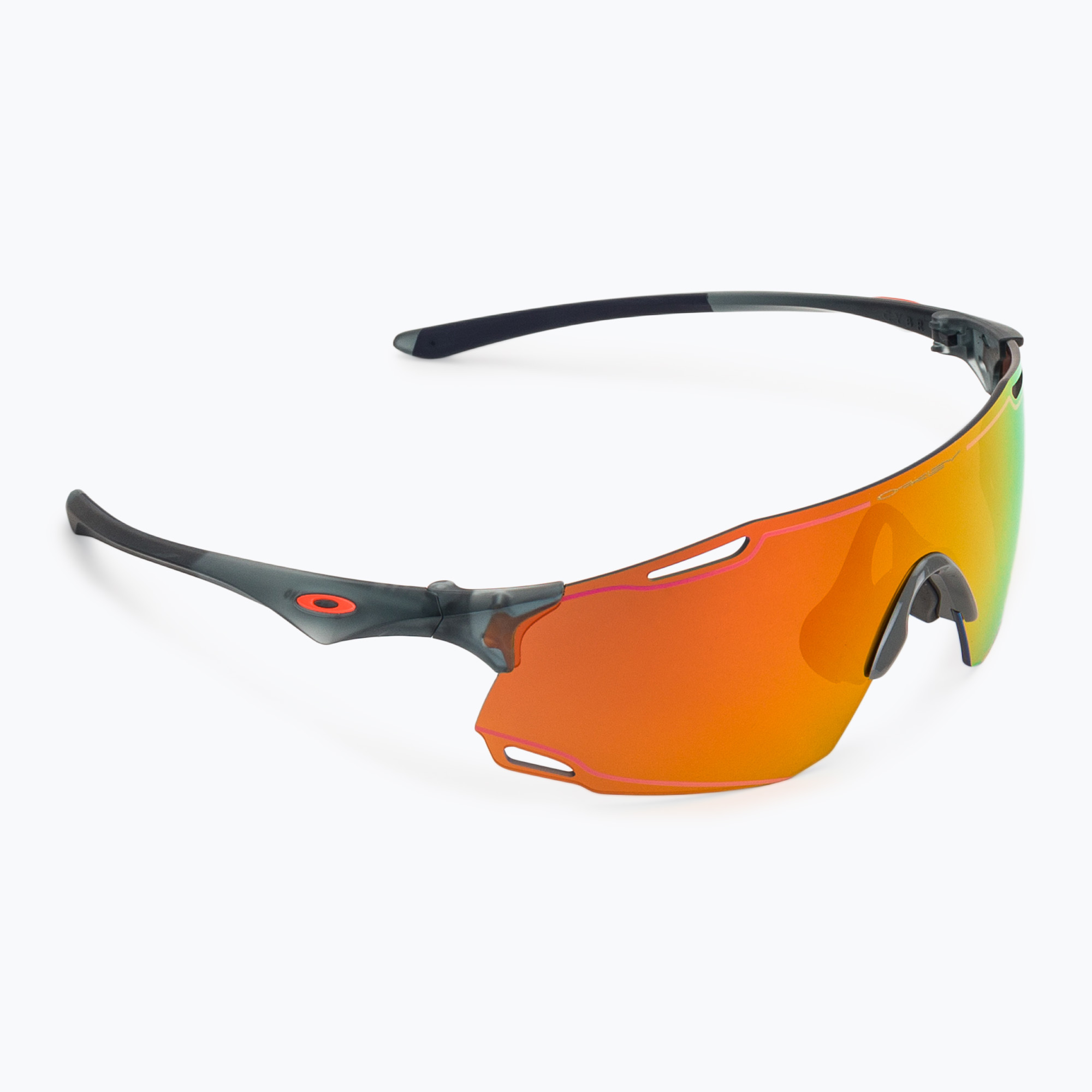 Слънчеви очила Oakley Cybr Dyno matte crystal black/prizm ruby with pink ink
