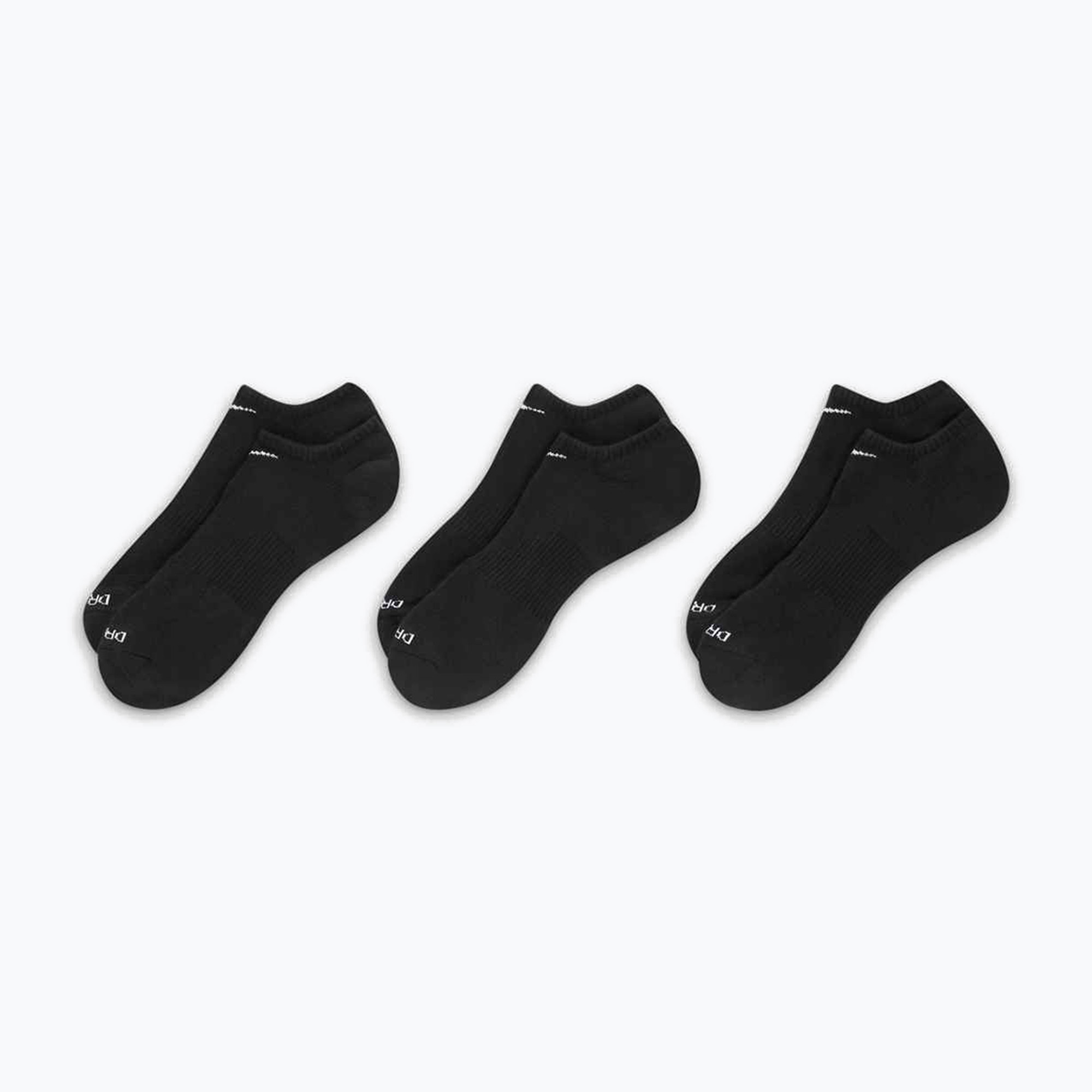 Socks Nike Everyday Plus Cushion 3 pairs black/white (42-46 EU)