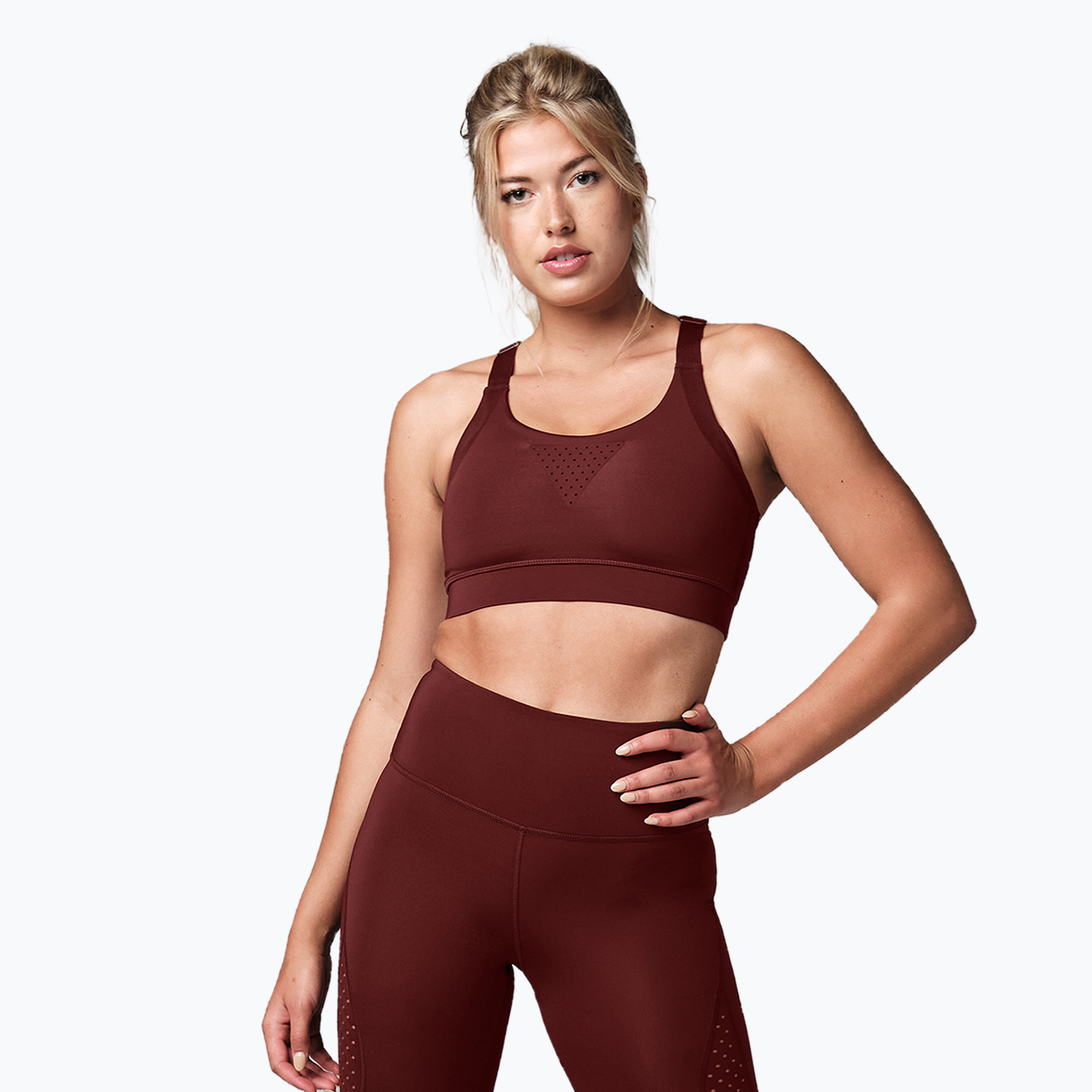 Fitness podprsenka STRONG ID Active Adjustable bordová Z1T02685 (Active Adjustable Z1T02685)